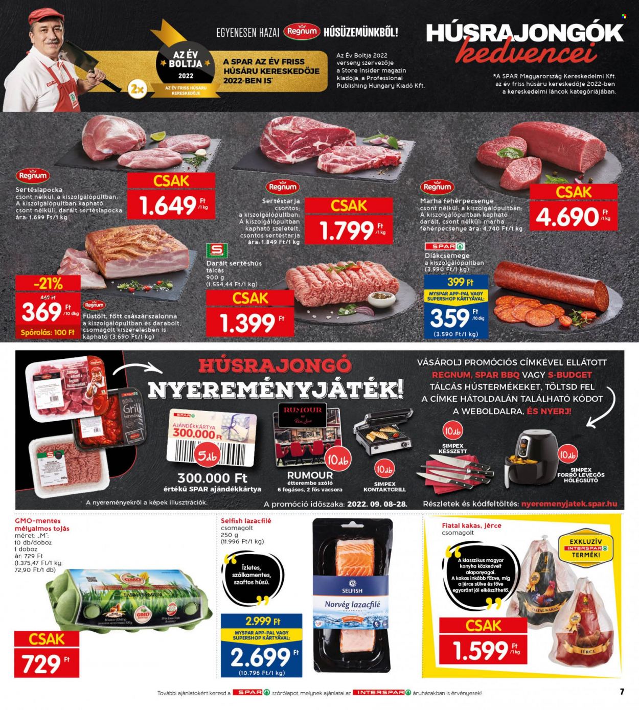 INTERSPAR akciós újságok - 2022.09.22 - 2022.09.28. Oldal 11