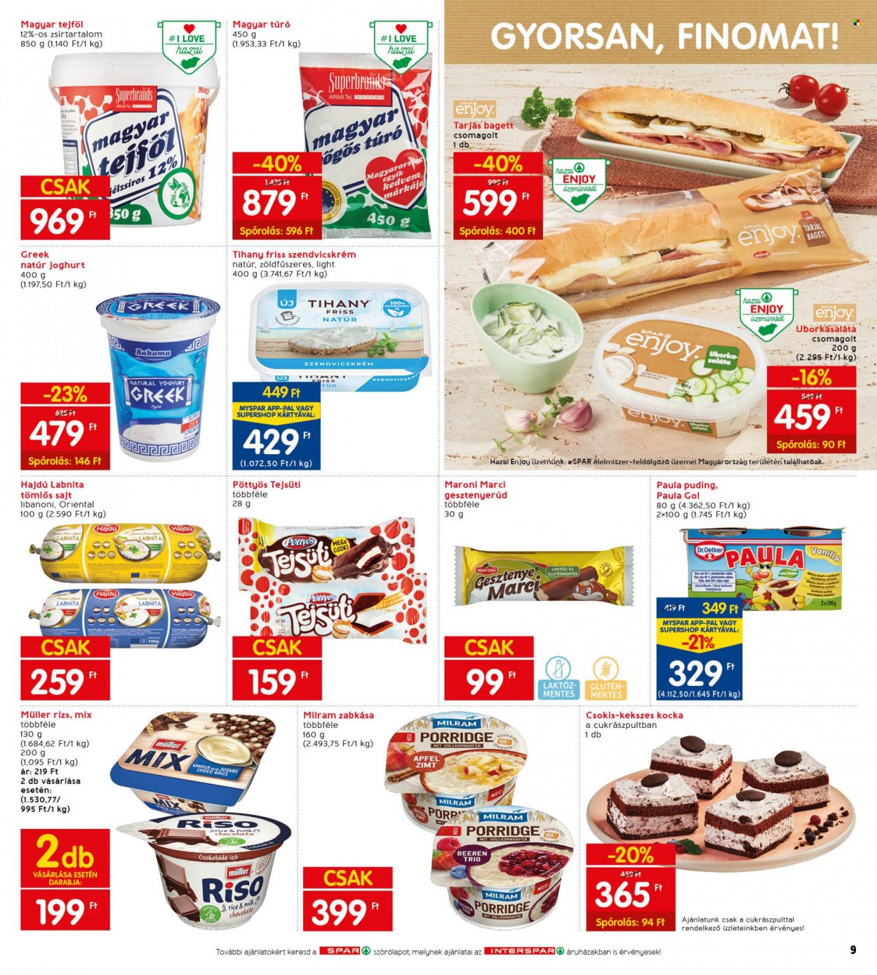 INTERSPAR akciós újságok - 2022.09.22 - 2022.09.28. Oldal 13