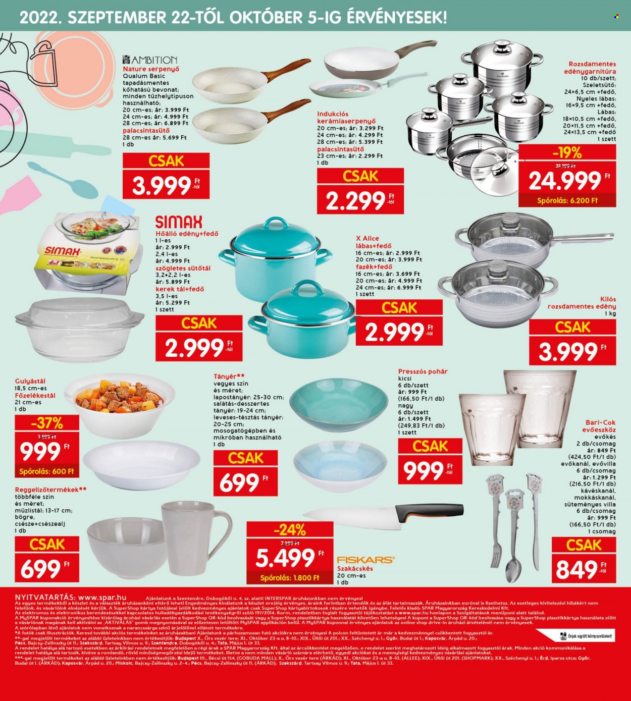 INTERSPAR akciós újságok - 2022.09.22 - 2022.09.28. Oldal 25