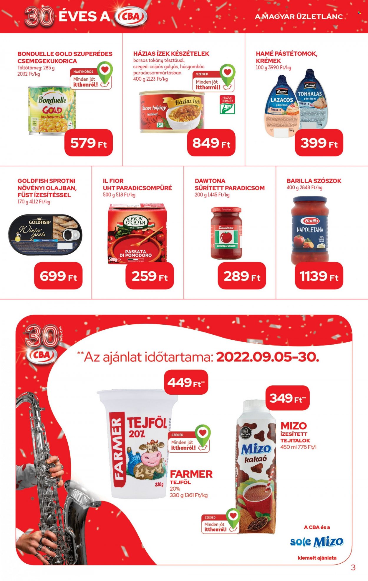 CBA akciós újságok - 2022.09.22 - 2022.09.28. Oldal 3
