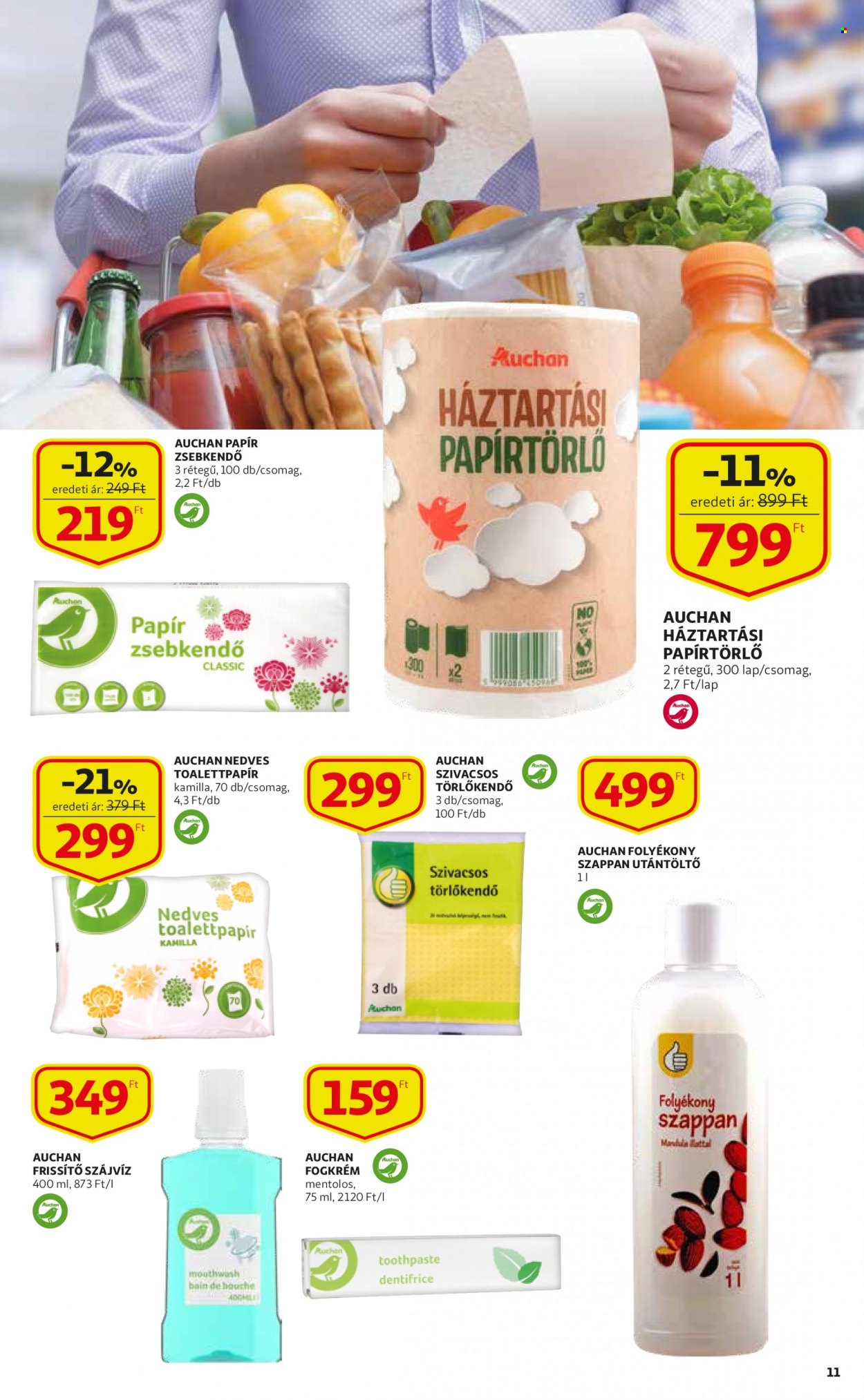 Auchan akciós újságok - 2022.09.22 - 2022.09.28. Oldal 11