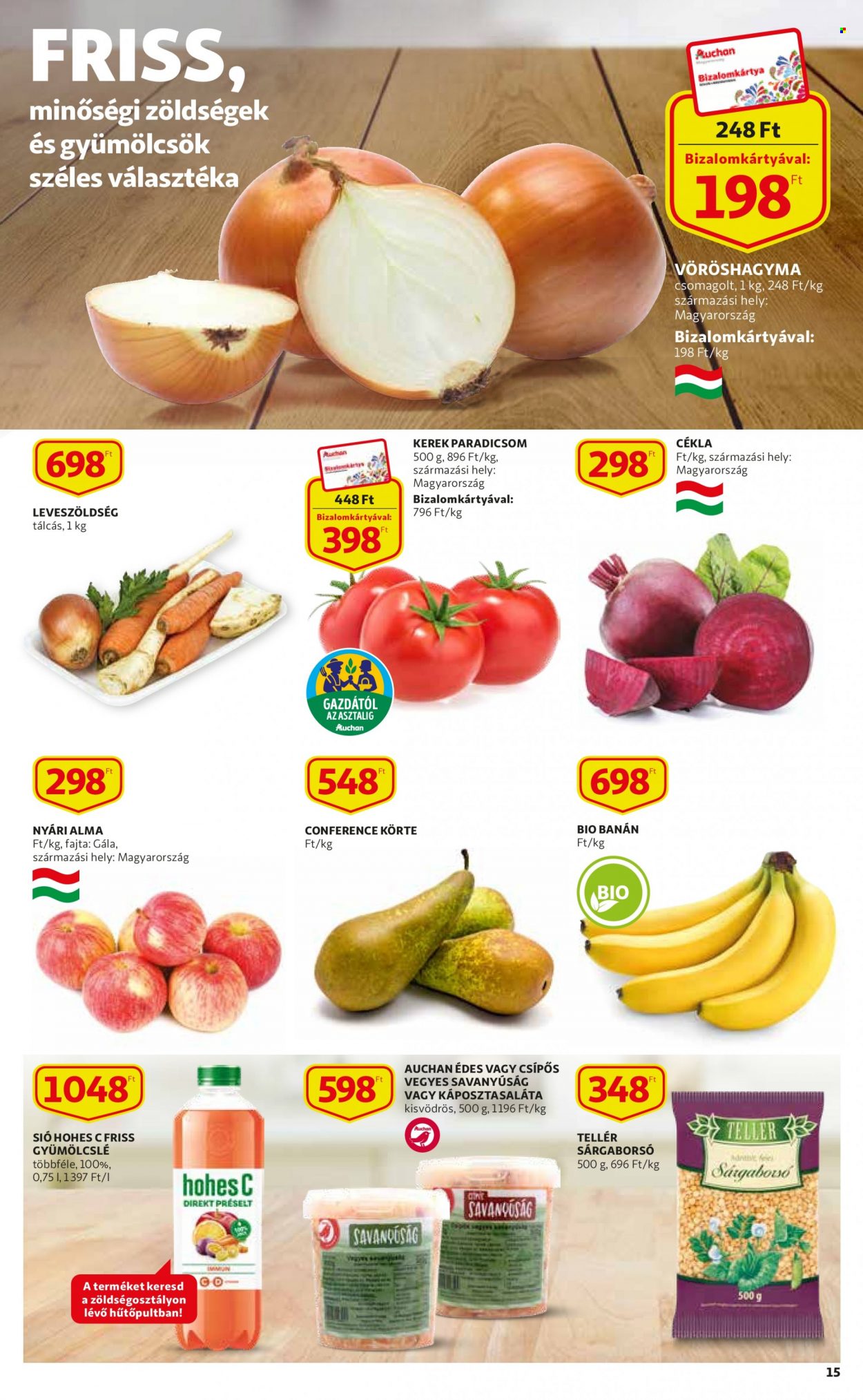 Auchan akciós újságok - 2022.09.22 - 2022.09.28. Oldal 15