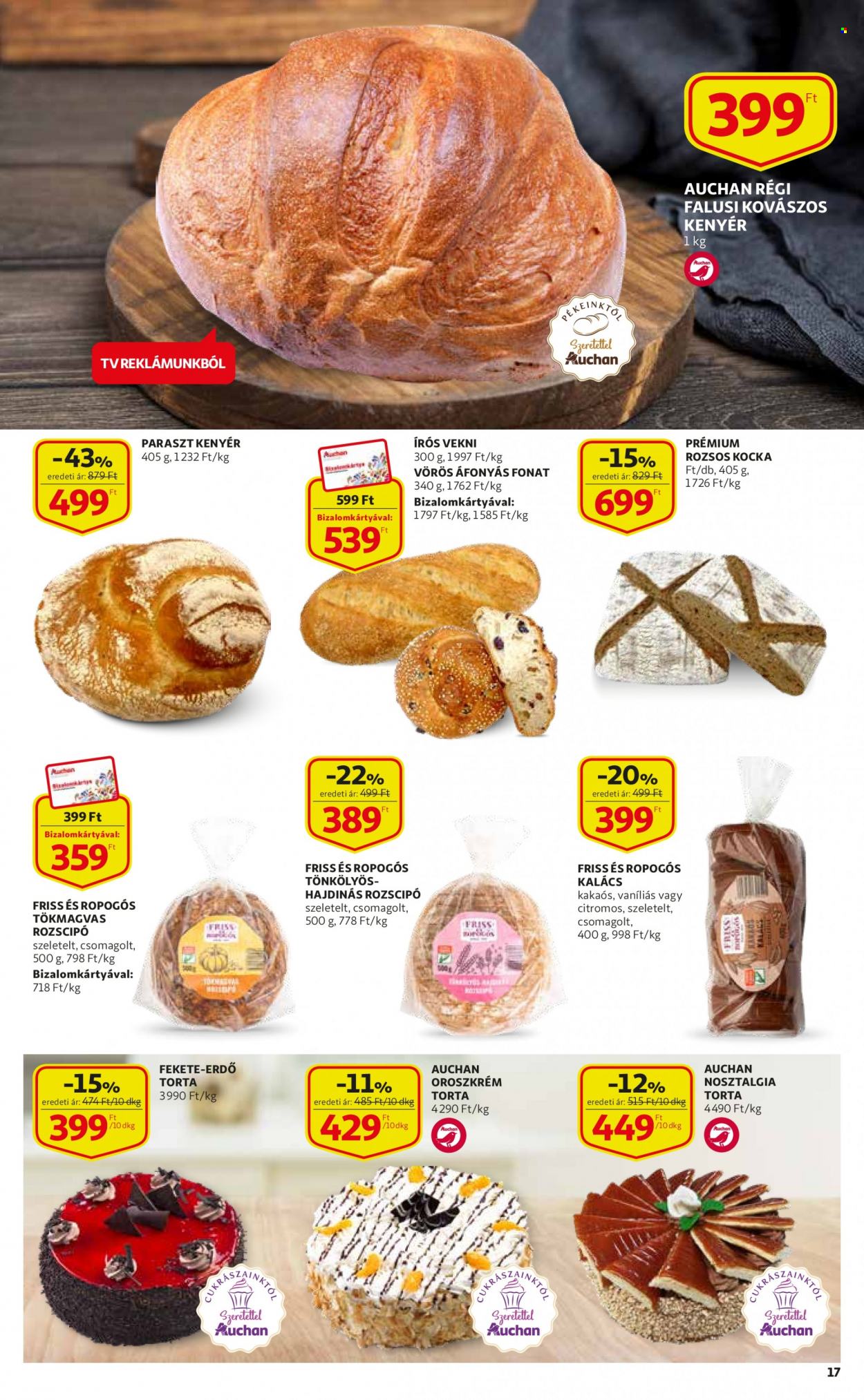 Auchan akciós újságok - 2022.09.22 - 2022.09.28. Oldal 17