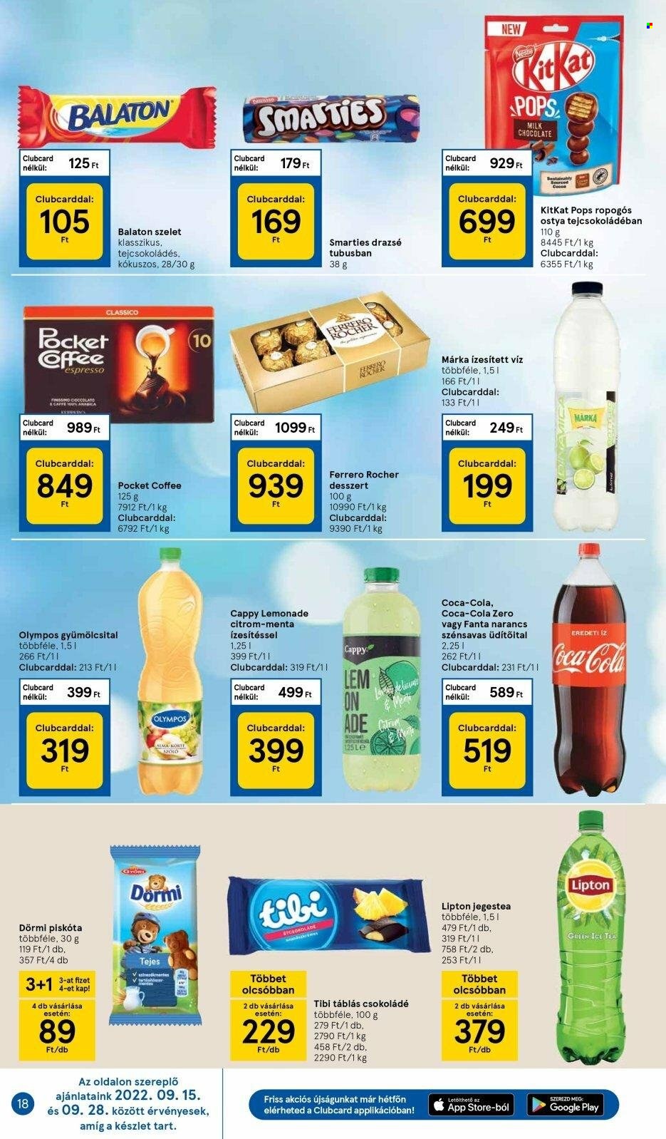 TESCO akciós újságok - 2022.09.22 - 2022.09.28. Oldal 18