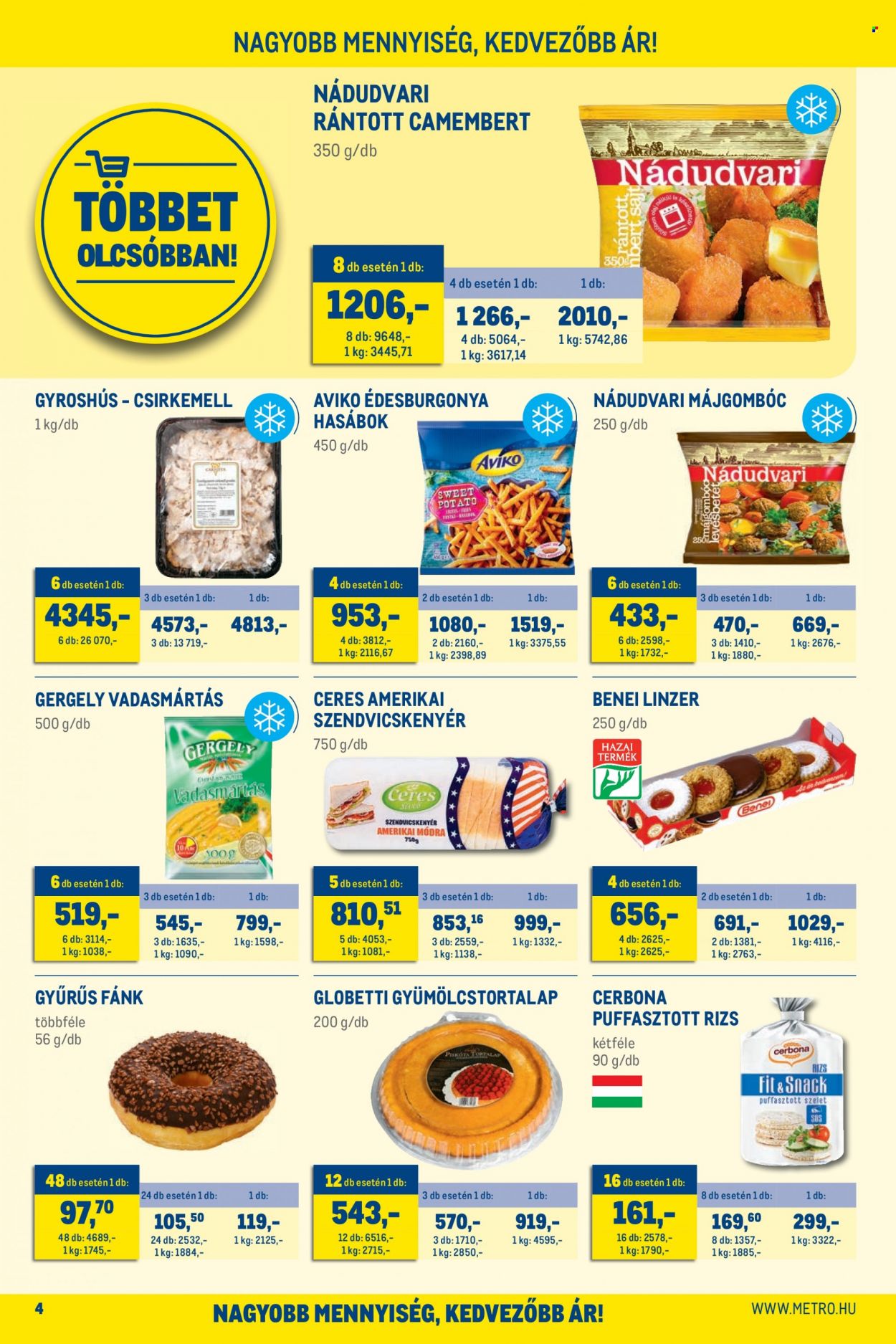 Metro akciós újságok - 2022.09.21 - 2022.10.04. Oldal 4
