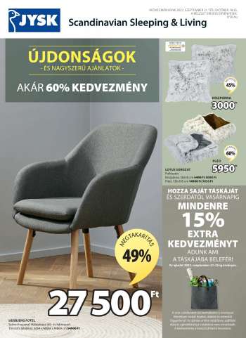 Újság JYSK - 2022.09.21 - 2022.10.18.