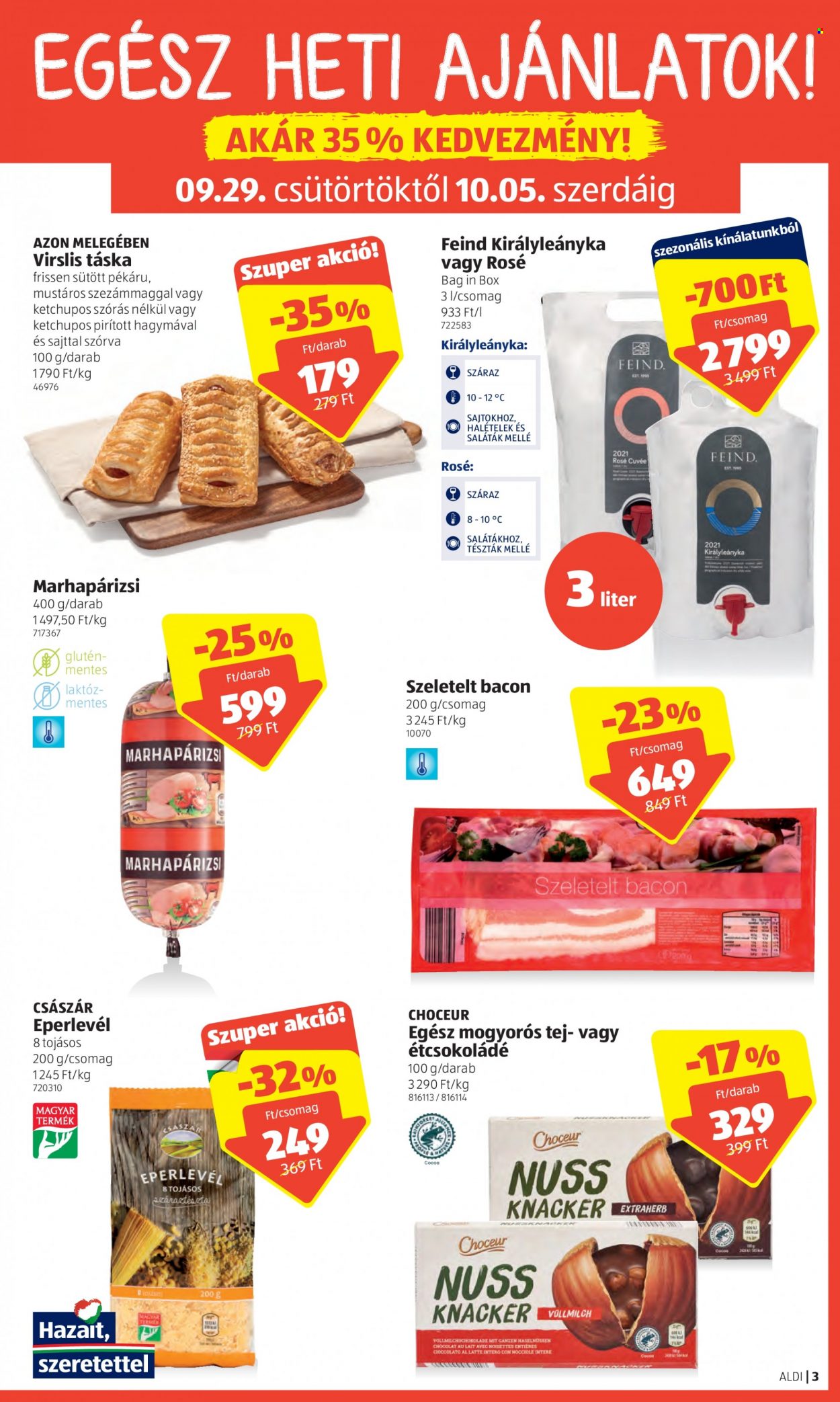 Aldi akciós újságok - 2022.09.29 - 2022.10.05. Oldal 3