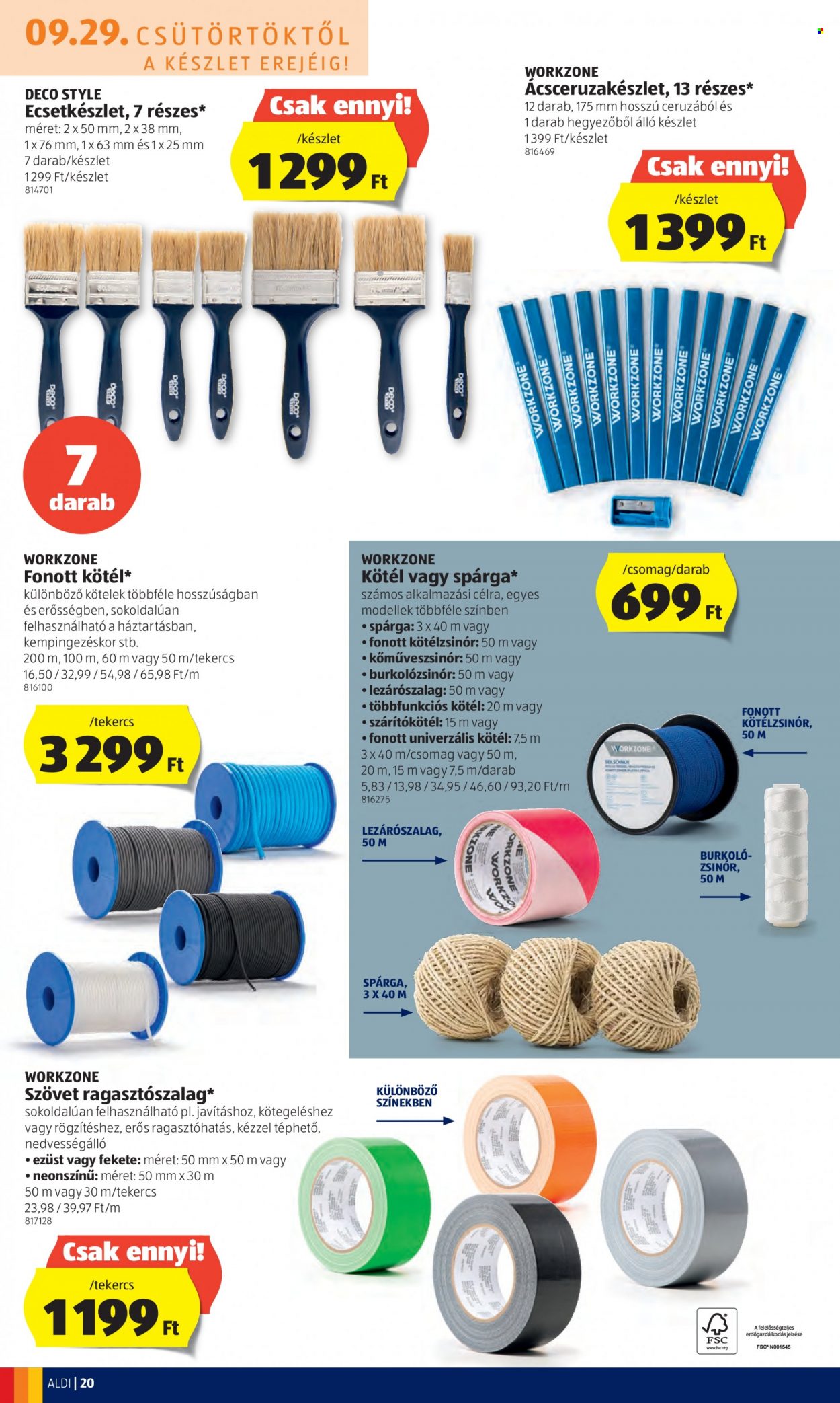 Aldi akciós újságok - 2022.09.29 - 2022.10.05. Oldal 20