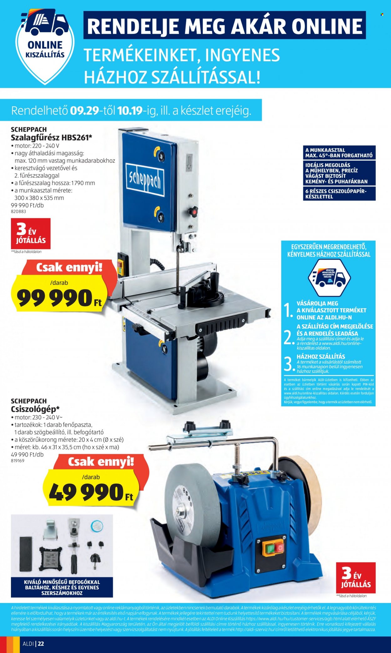 Aldi akciós újságok - 2022.09.29 - 2022.10.05. Oldal 22