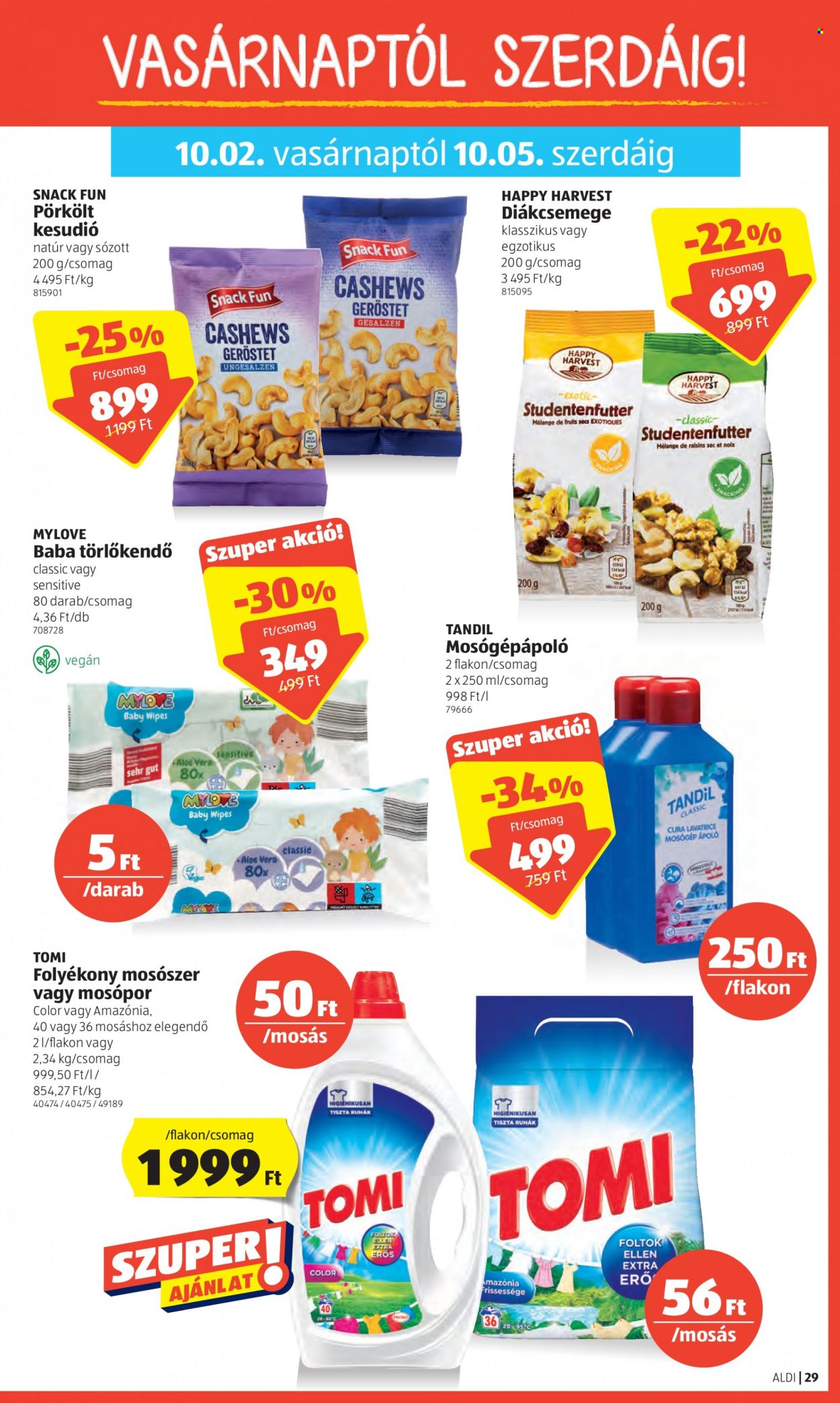Aldi akciós újságok - 2022.09.29 - 2022.10.05. Oldal 29