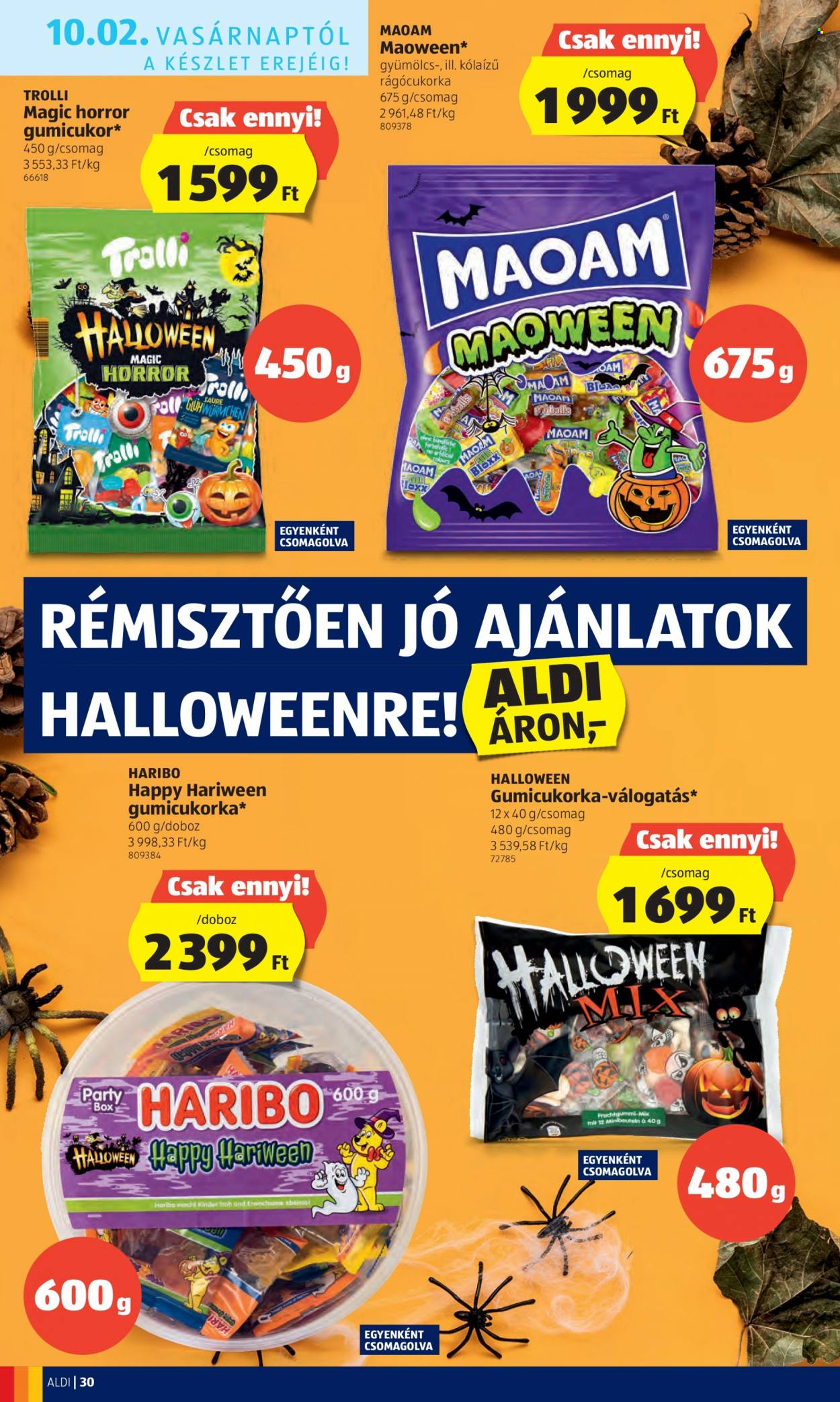 Aldi akciós újságok - 2022.09.29 - 2022.10.05. Oldal 30