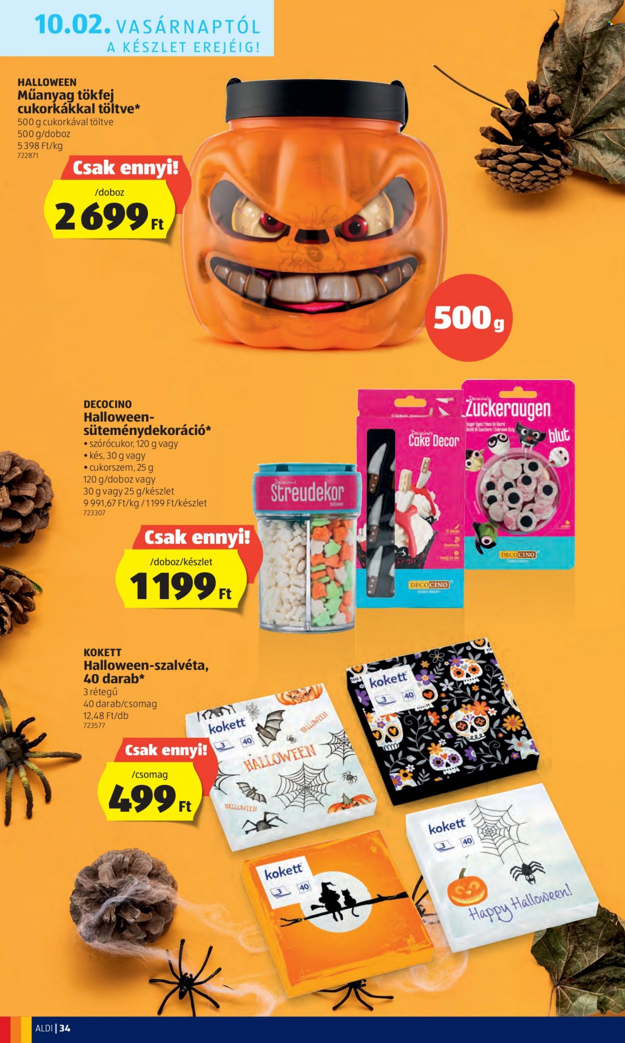 Aldi akciós újságok - 2022.09.29 - 2022.10.05. Oldal 34