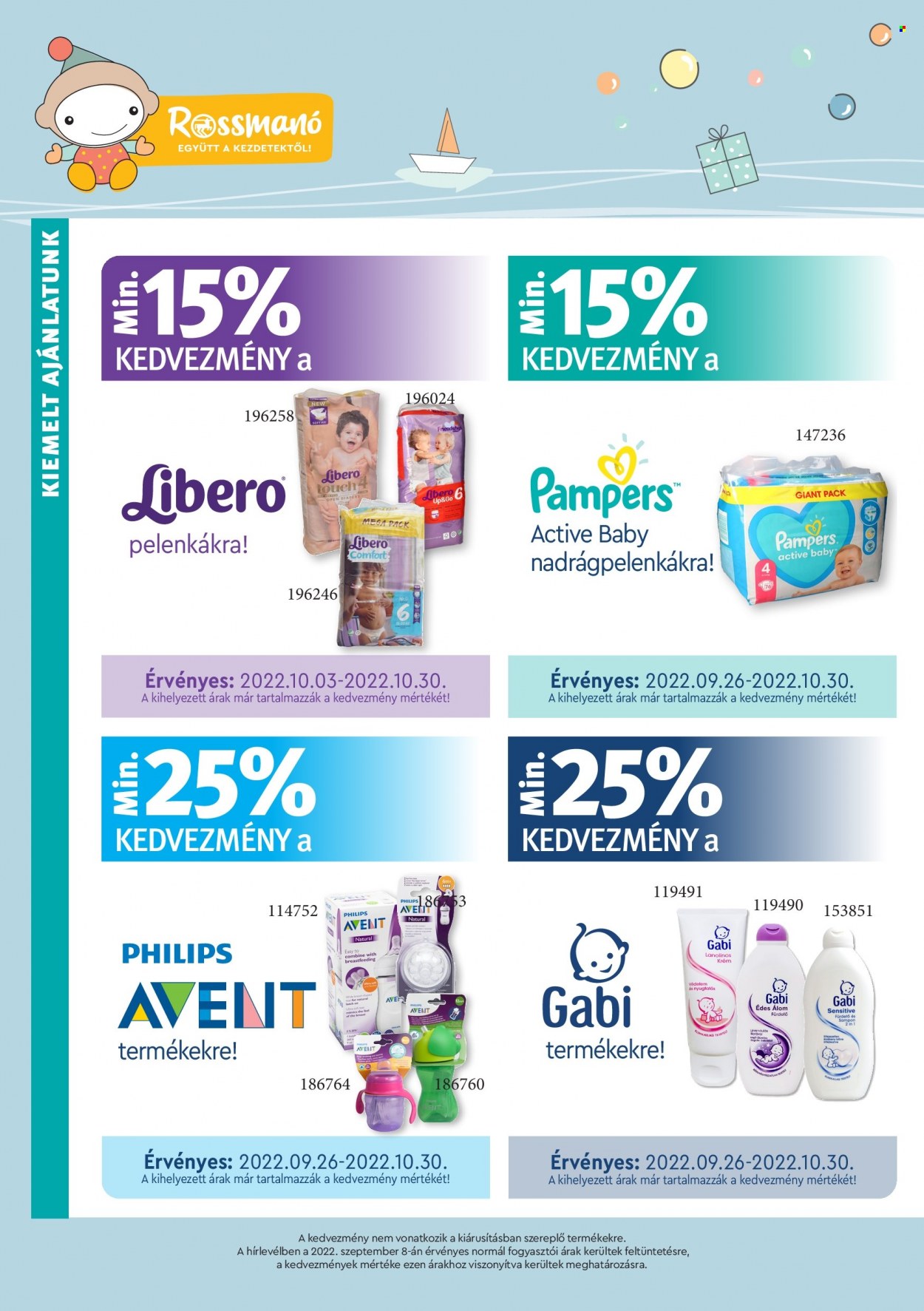 Rossmann akciós újságok - 2022.09.26 - 2022.10.30. Oldal 2