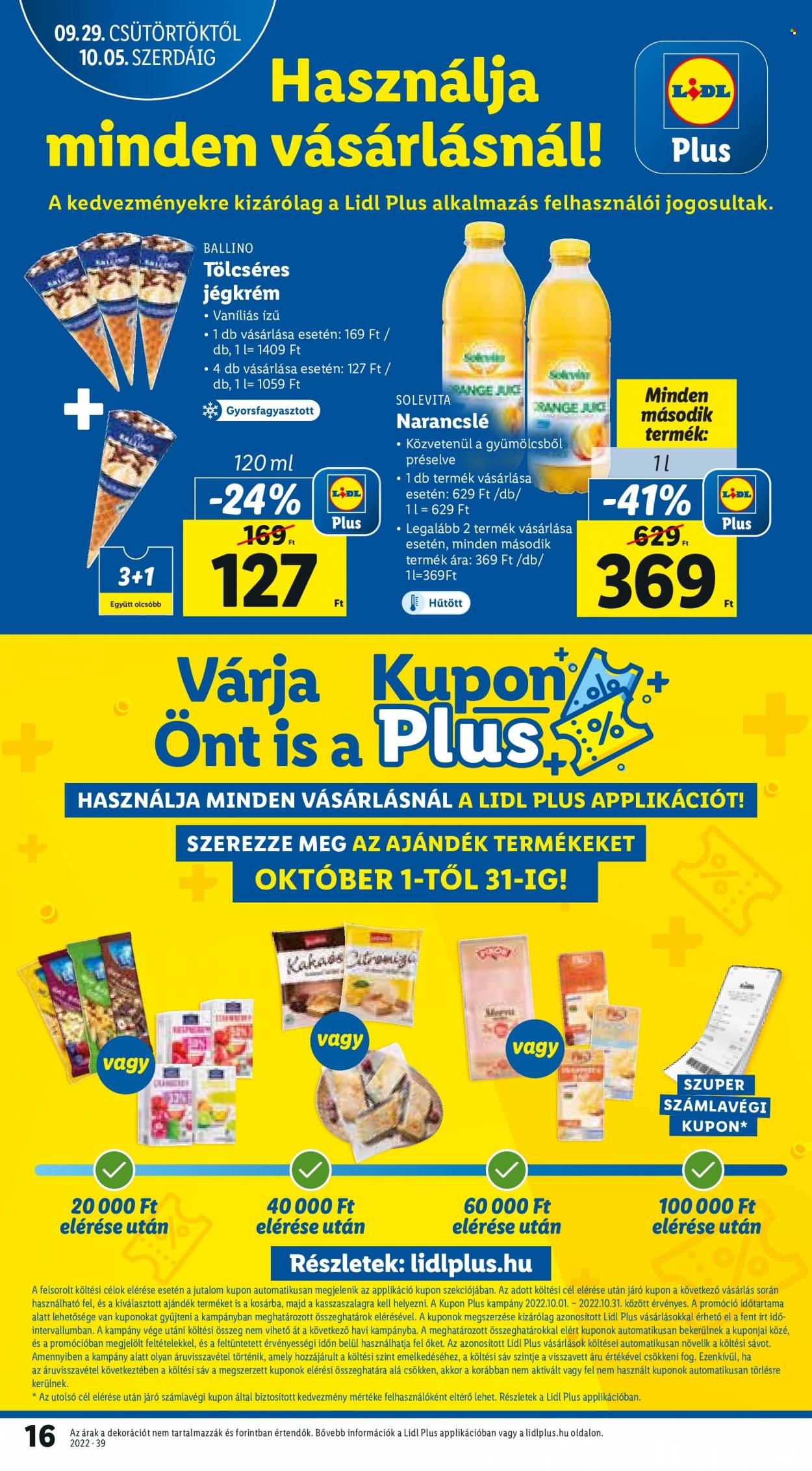 Lidl akciós újságok - 2022.09.29 - 2022.10.05. Oldal 16