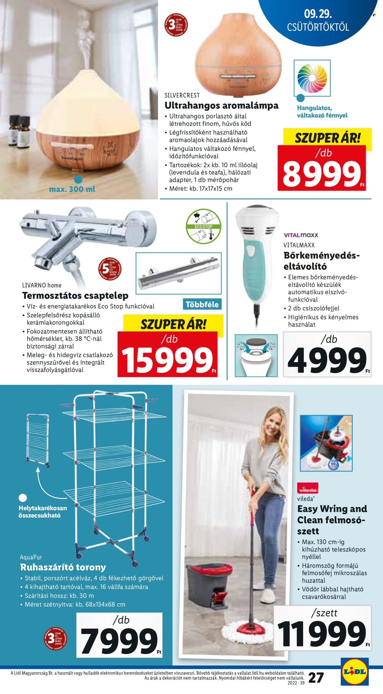 Lidl akciós újságok - 2022.09.29 - 2022.10.05. Oldal 27