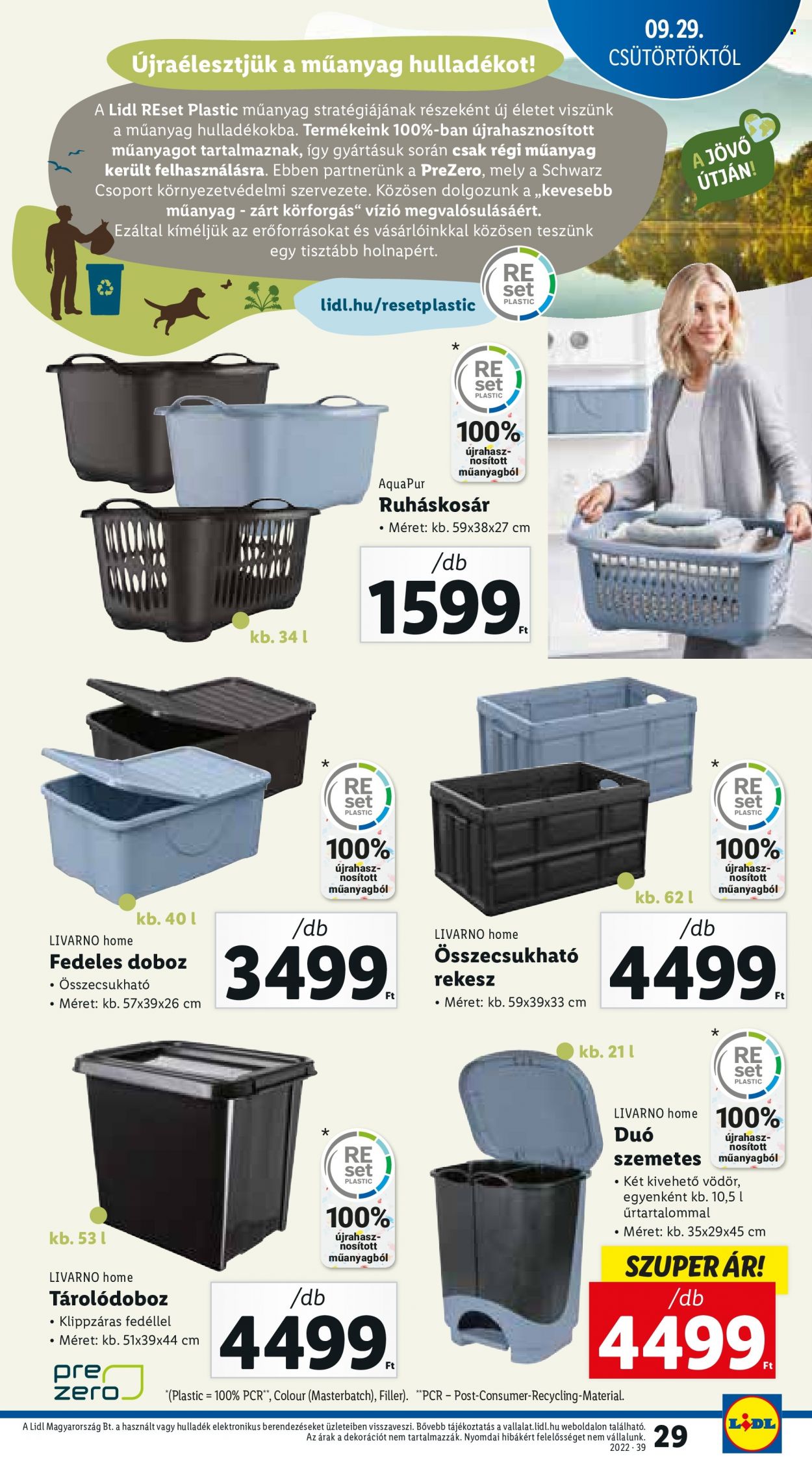 Lidl akciós újságok - 2022.09.29 - 2022.10.05. Oldal 29