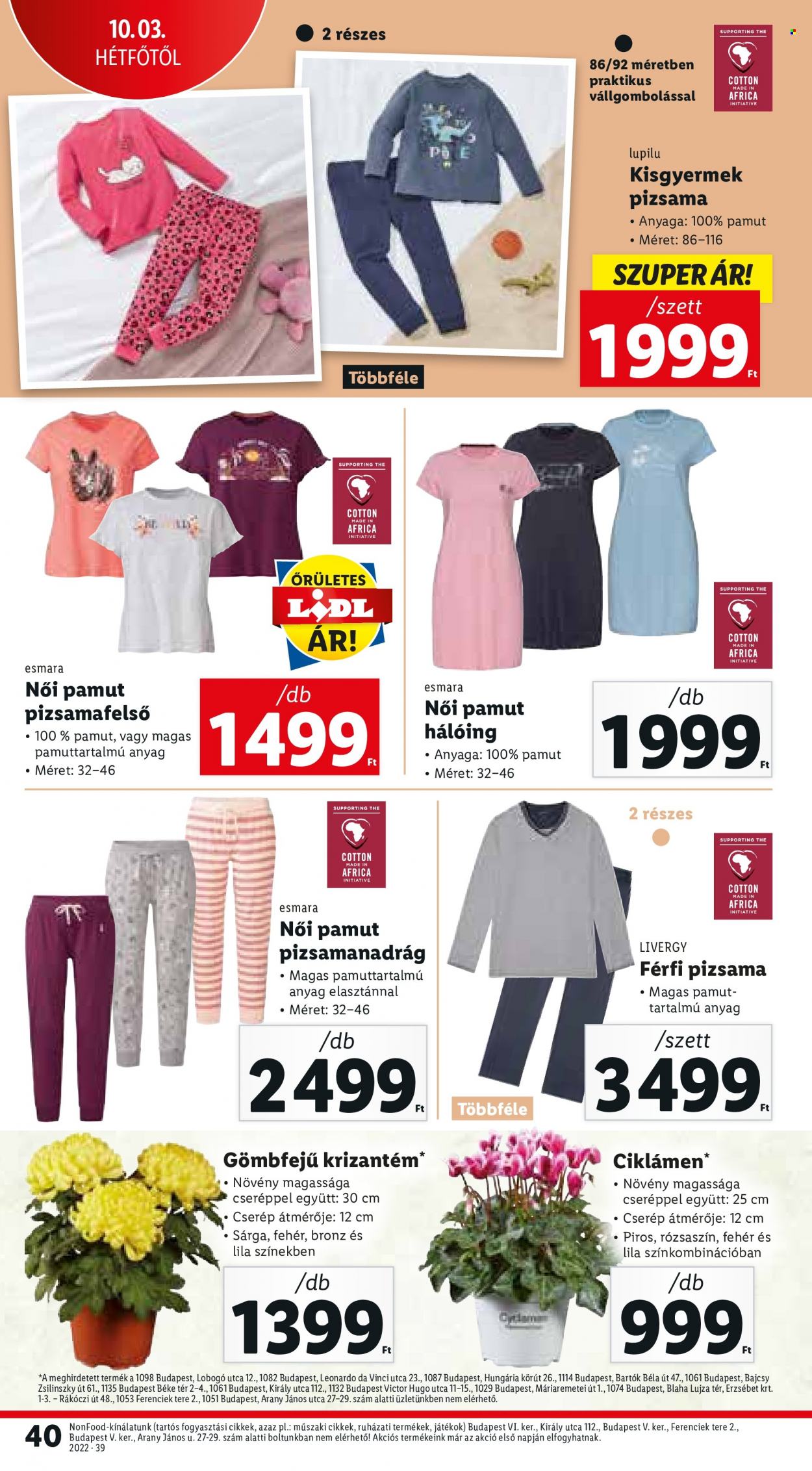 Lidl akciós újságok - 2022.09.29 - 2022.10.05. Oldal 40
