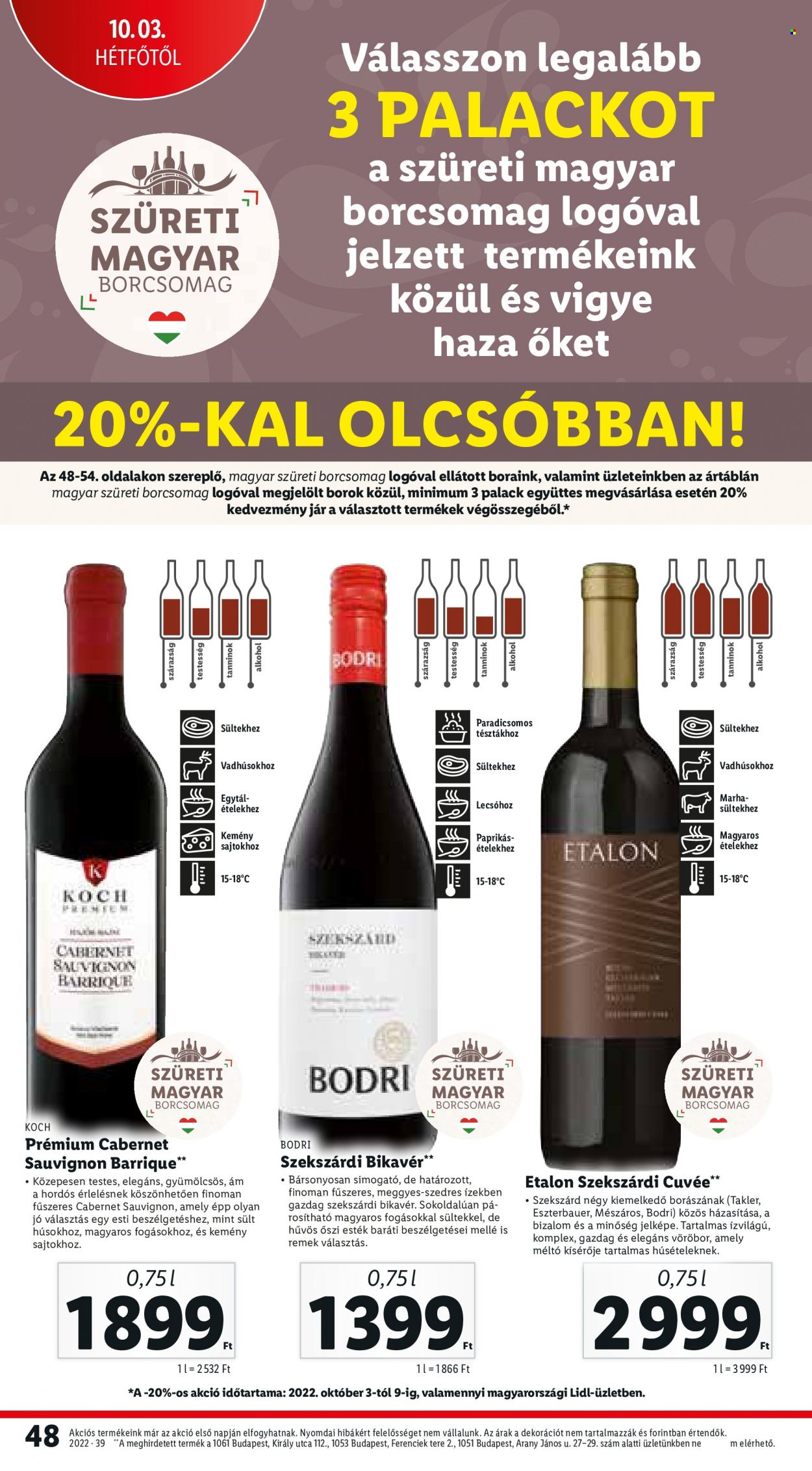 Lidl akciós újságok - 2022.09.29 - 2022.10.05. Oldal 48