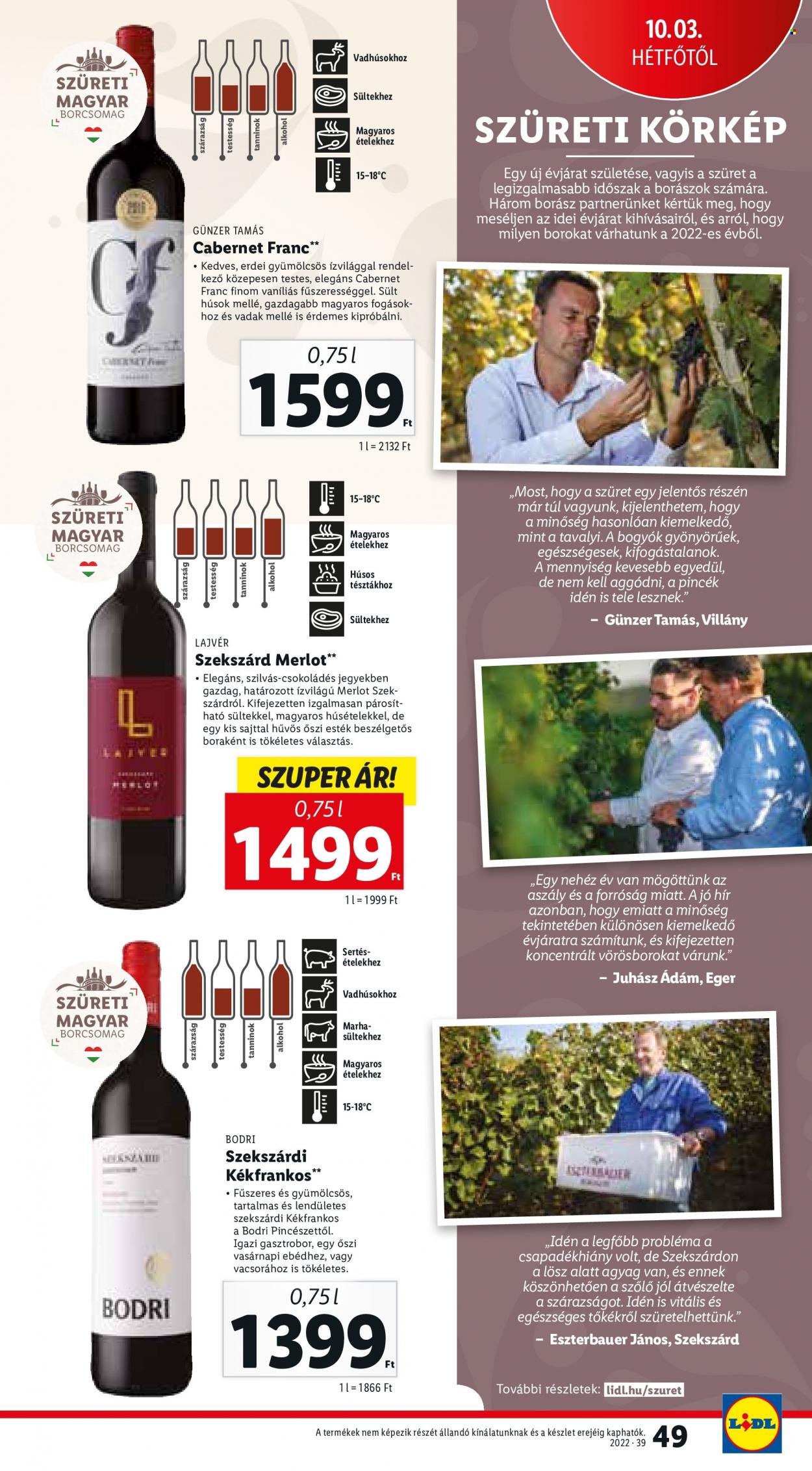 Lidl akciós újságok - 2022.09.29 - 2022.10.05. Oldal 49