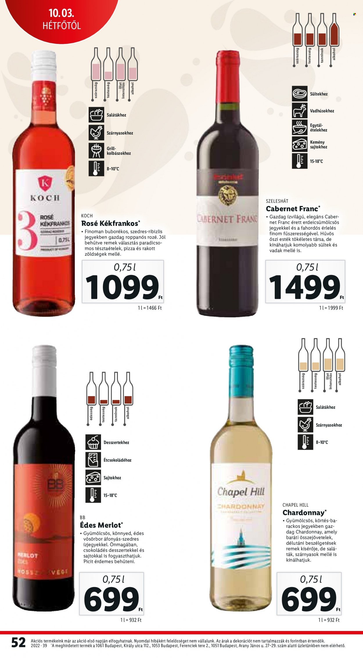 Lidl akciós újságok - 2022.09.29 - 2022.10.05. Oldal 52