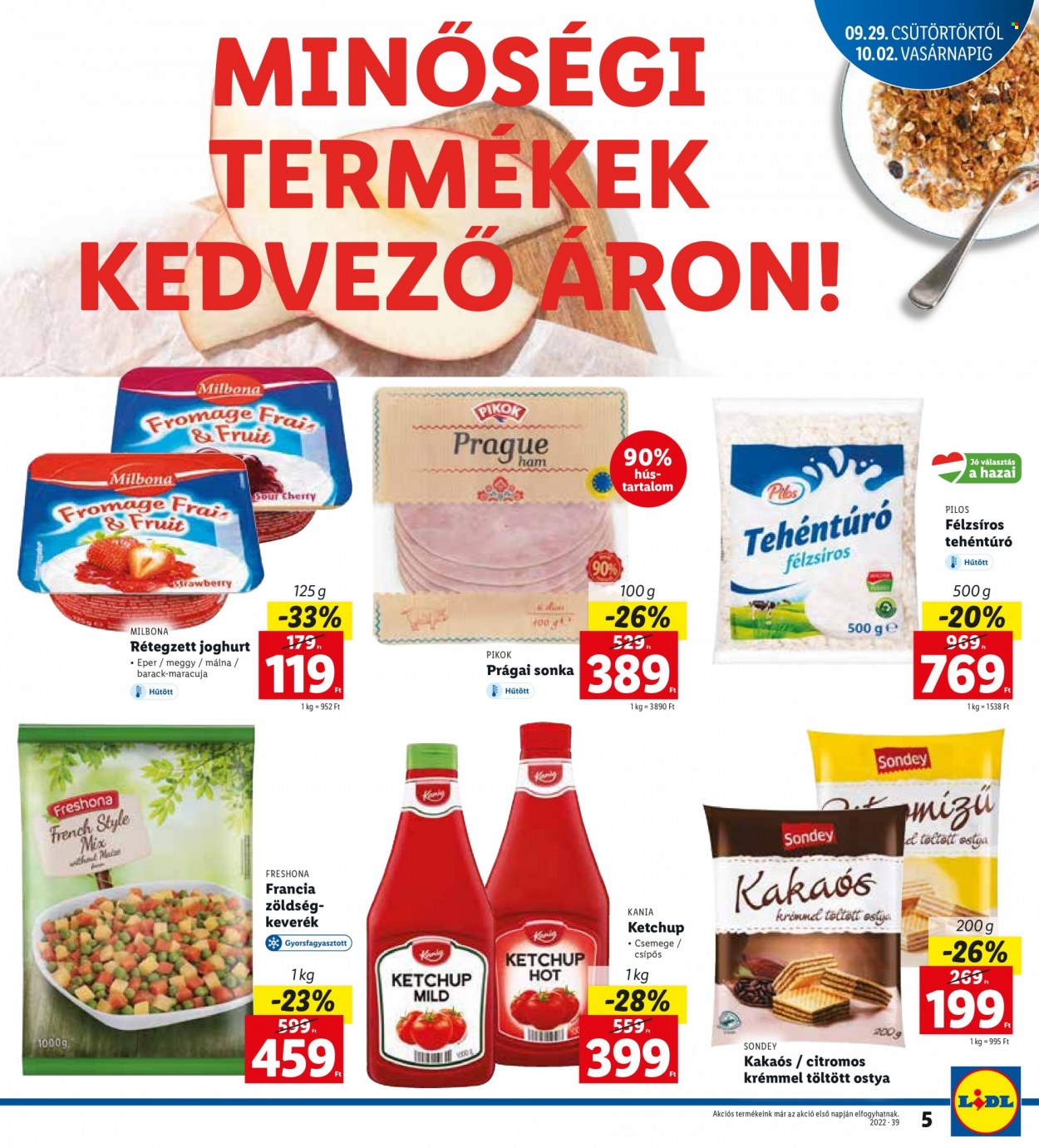 Lidl akciós újságok - 2022.09.29 - 2022.10.02. Oldal 5