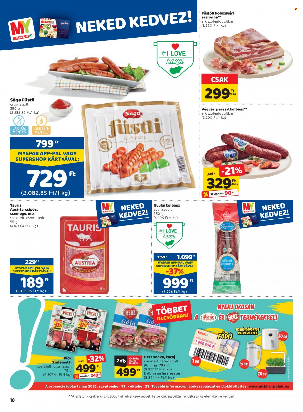SPAR akciós újságok - 2022.09.29 - 2022.10.05. Oldal 14