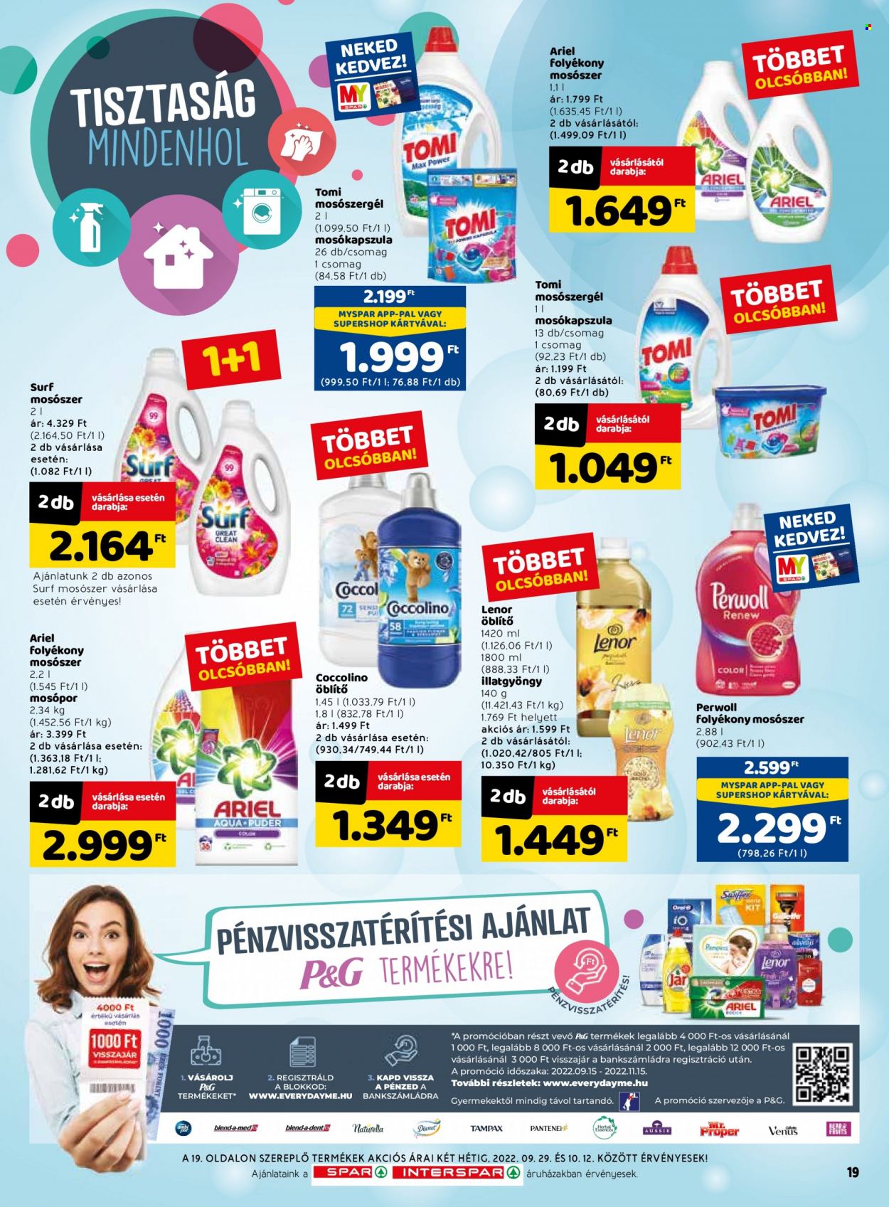 SPAR akciós újságok - 2022.09.29 - 2022.10.05. Oldal 25