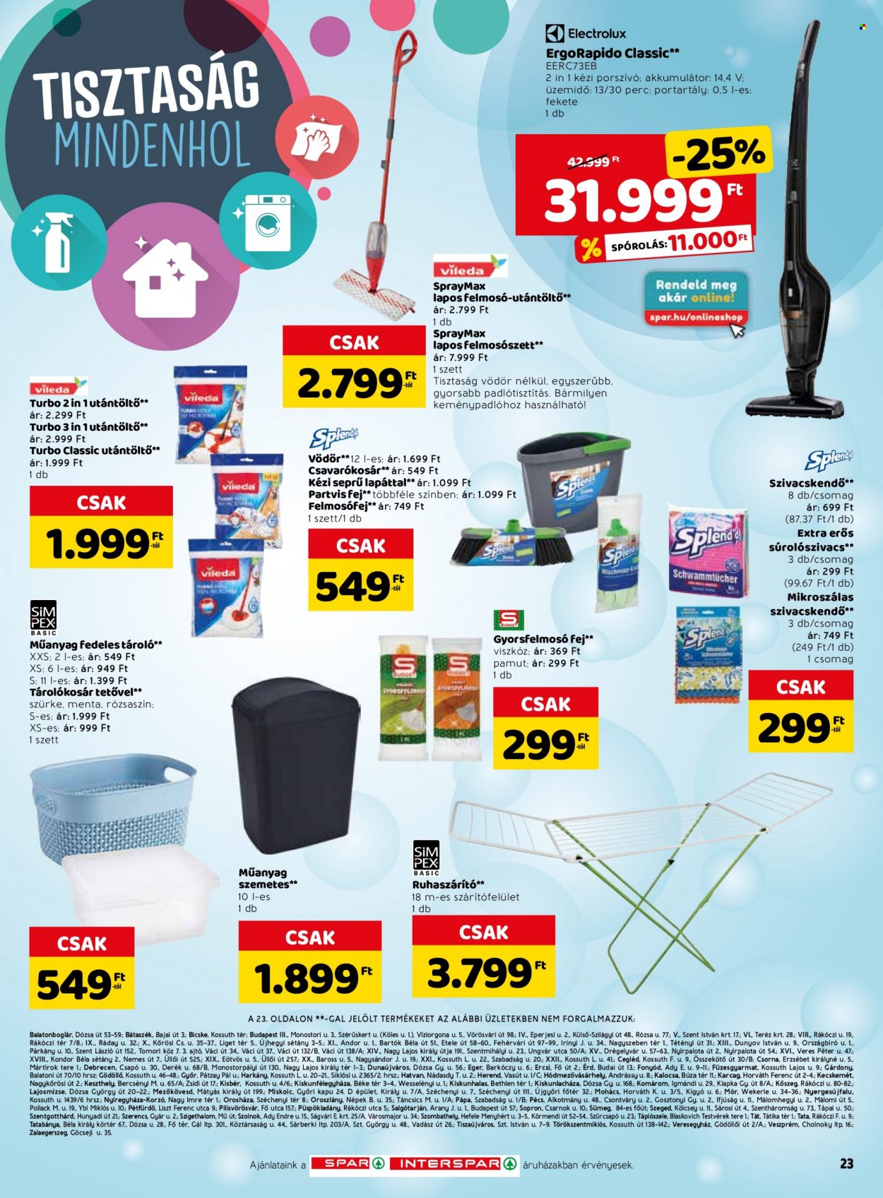 SPAR akciós újságok - 2022.09.29 - 2022.10.05. Oldal 29
