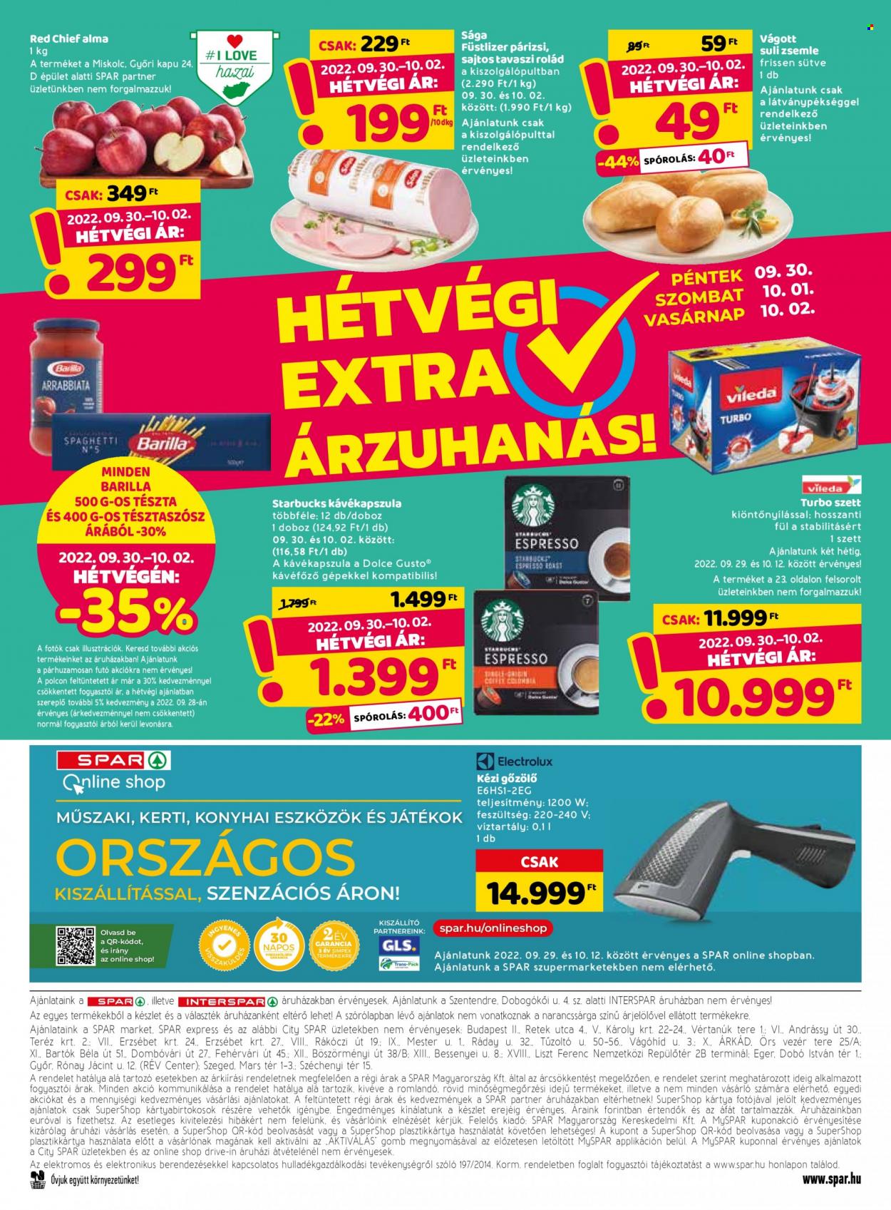 SPAR akciós újságok - 2022.09.29 - 2022.10.05. Oldal 30