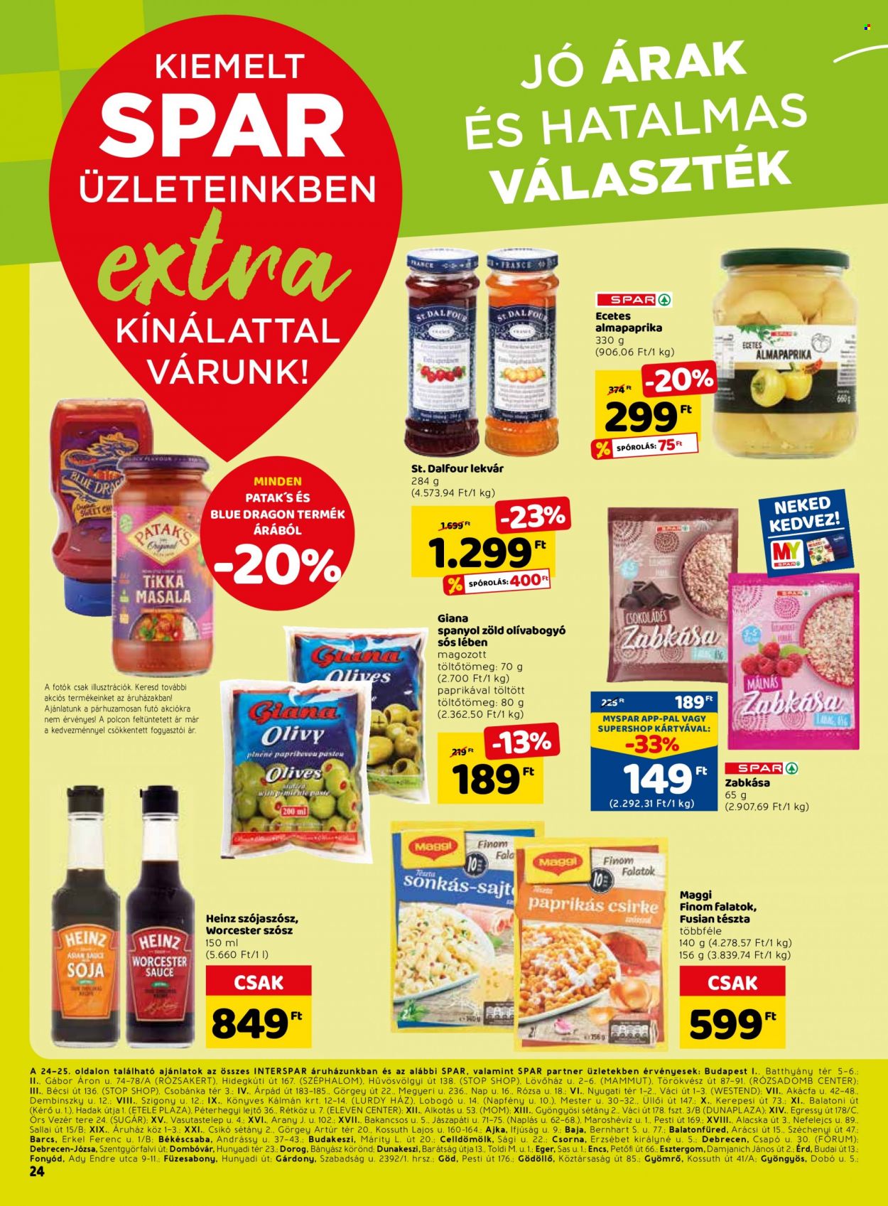 SPAR akciós újságok - 2022.09.29 - 2022.10.05. Oldal 1