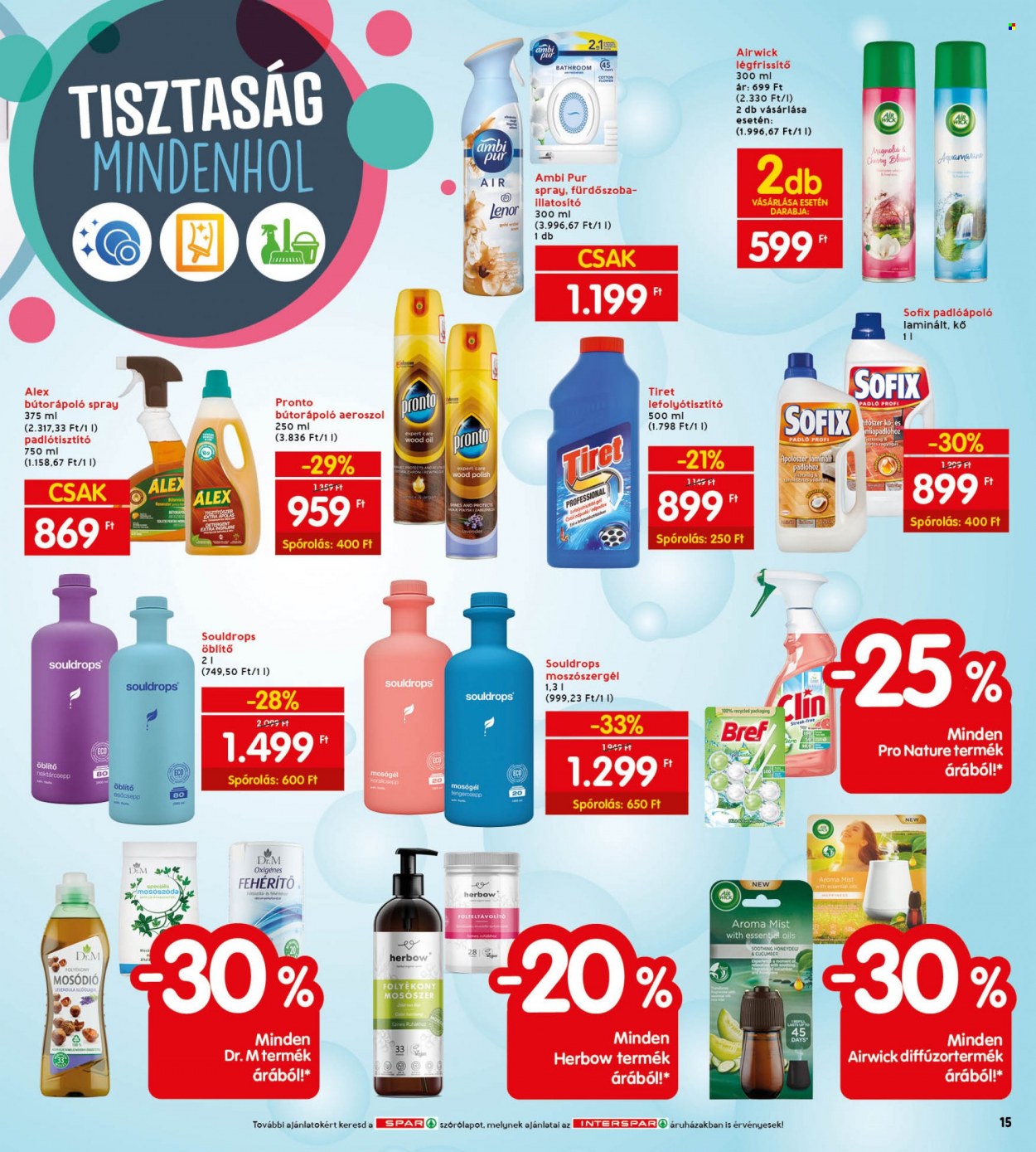 INTERSPAR akciós újságok - 2022.09.29 - 2022.10.05. Oldal 21