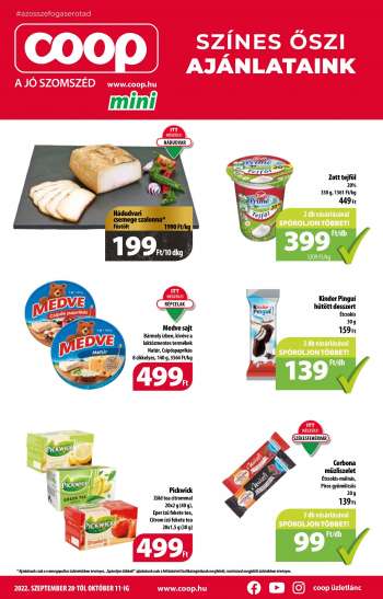 Újság Coop - 2022.09.28 - 2022.10.11.