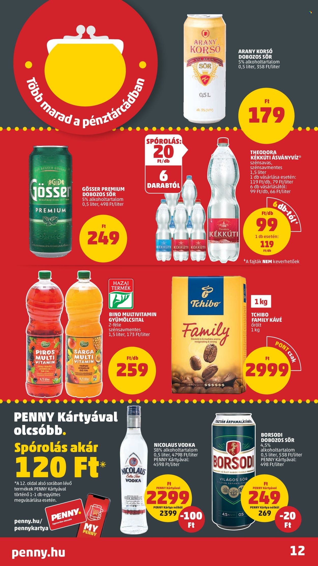 Penny Market akciós újságok - 2022.09.29 - 2022.10.05. Oldal 12