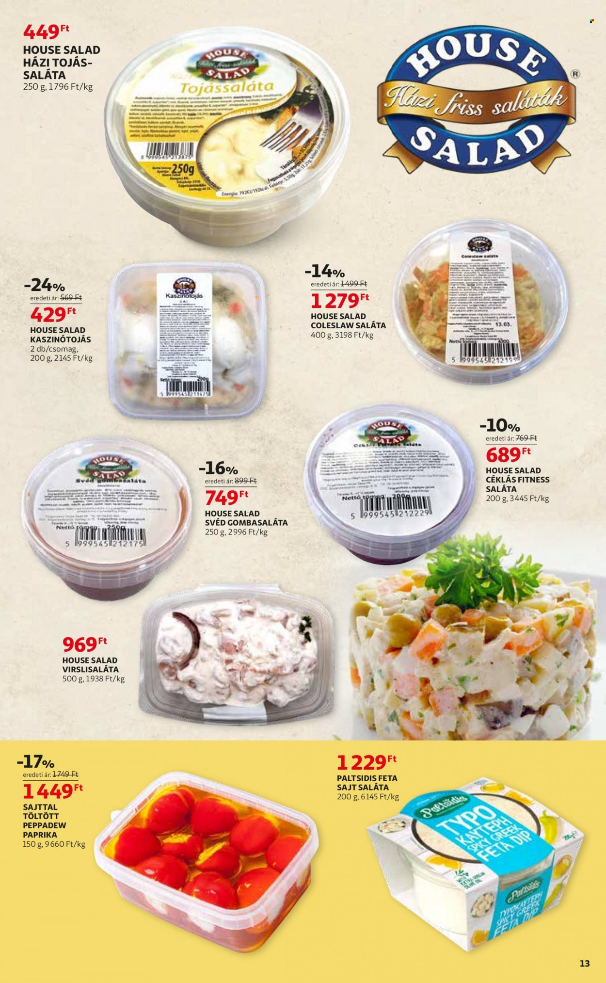 Auchan akciós újságok - 2022.09.29 - 2022.10.05. Oldal 13