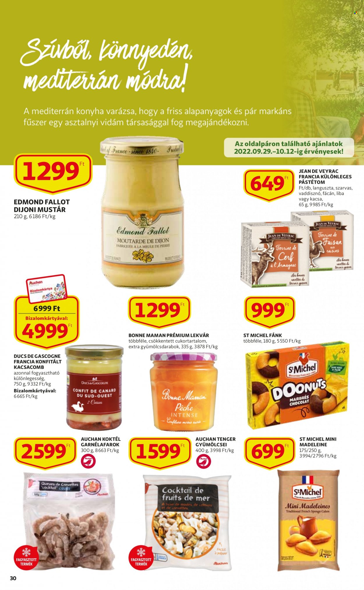 Auchan akciós újságok - 2022.09.29 - 2022.10.05. Oldal 30