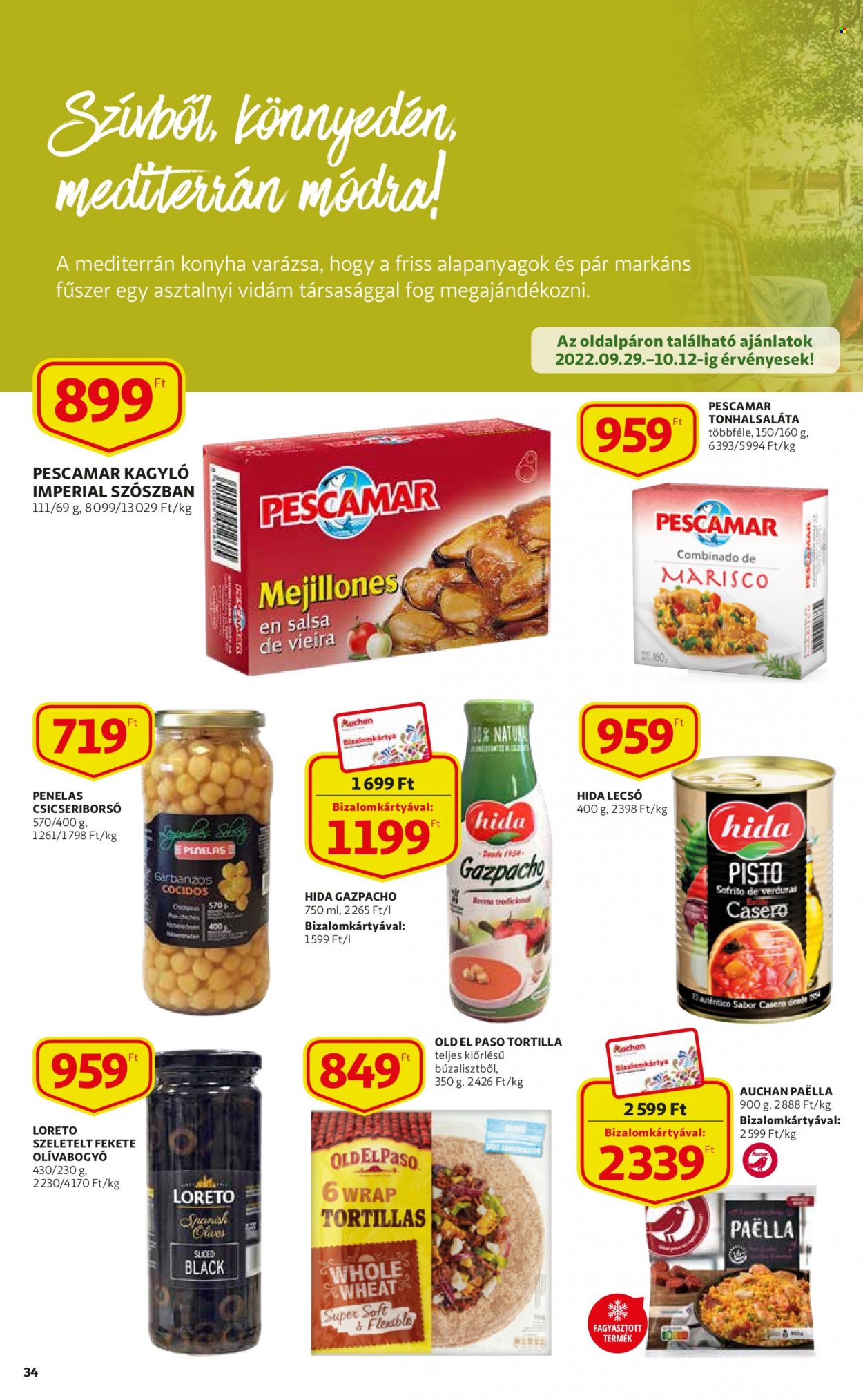 Auchan akciós újságok - 2022.09.29 - 2022.10.05. Oldal 34