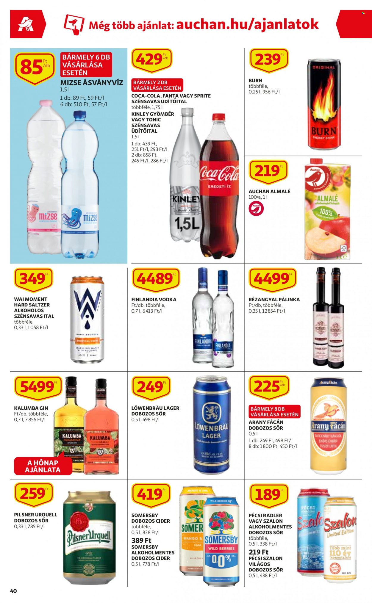 Auchan akciós újságok - 2022.09.29 - 2022.10.05. Oldal 40