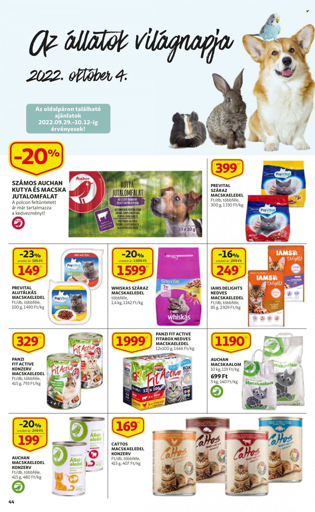 Auchan akciós újságok - 2022.09.29 - 2022.10.05. Oldal 44