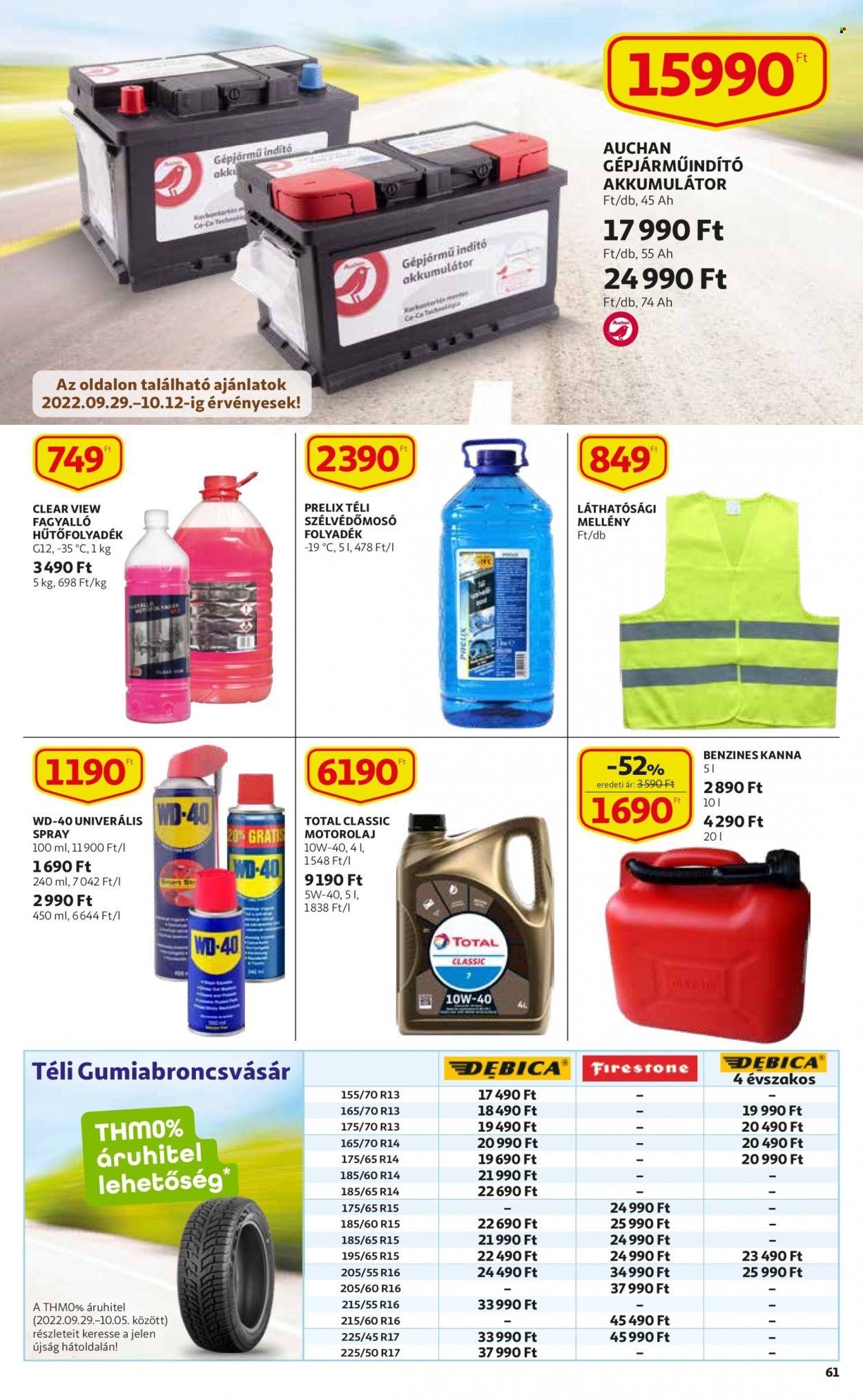 Auchan akciós újságok - 2022.09.29 - 2022.10.05. Oldal 61