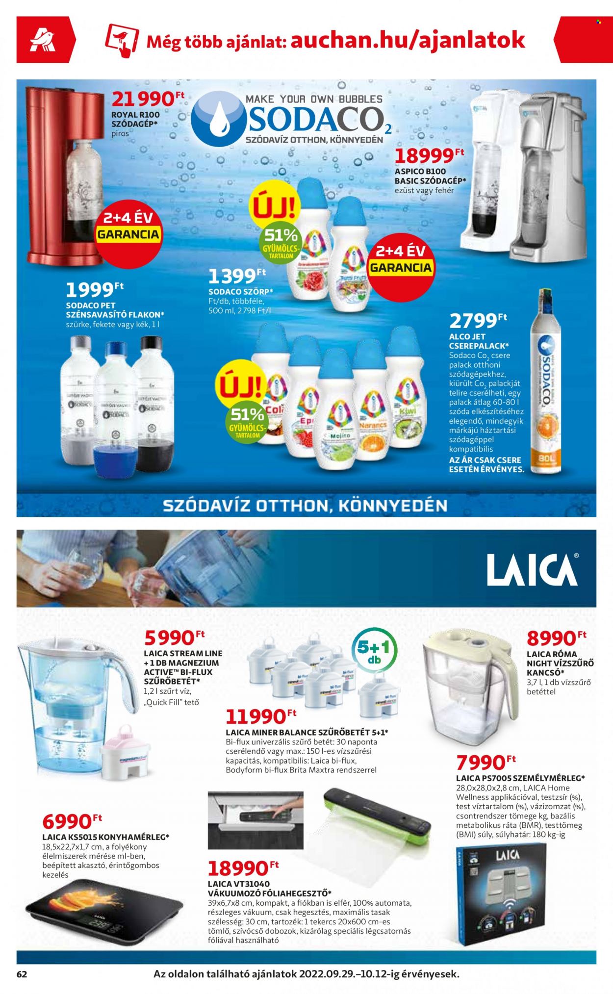 Auchan akciós újságok - 2022.09.29 - 2022.10.05. Oldal 62