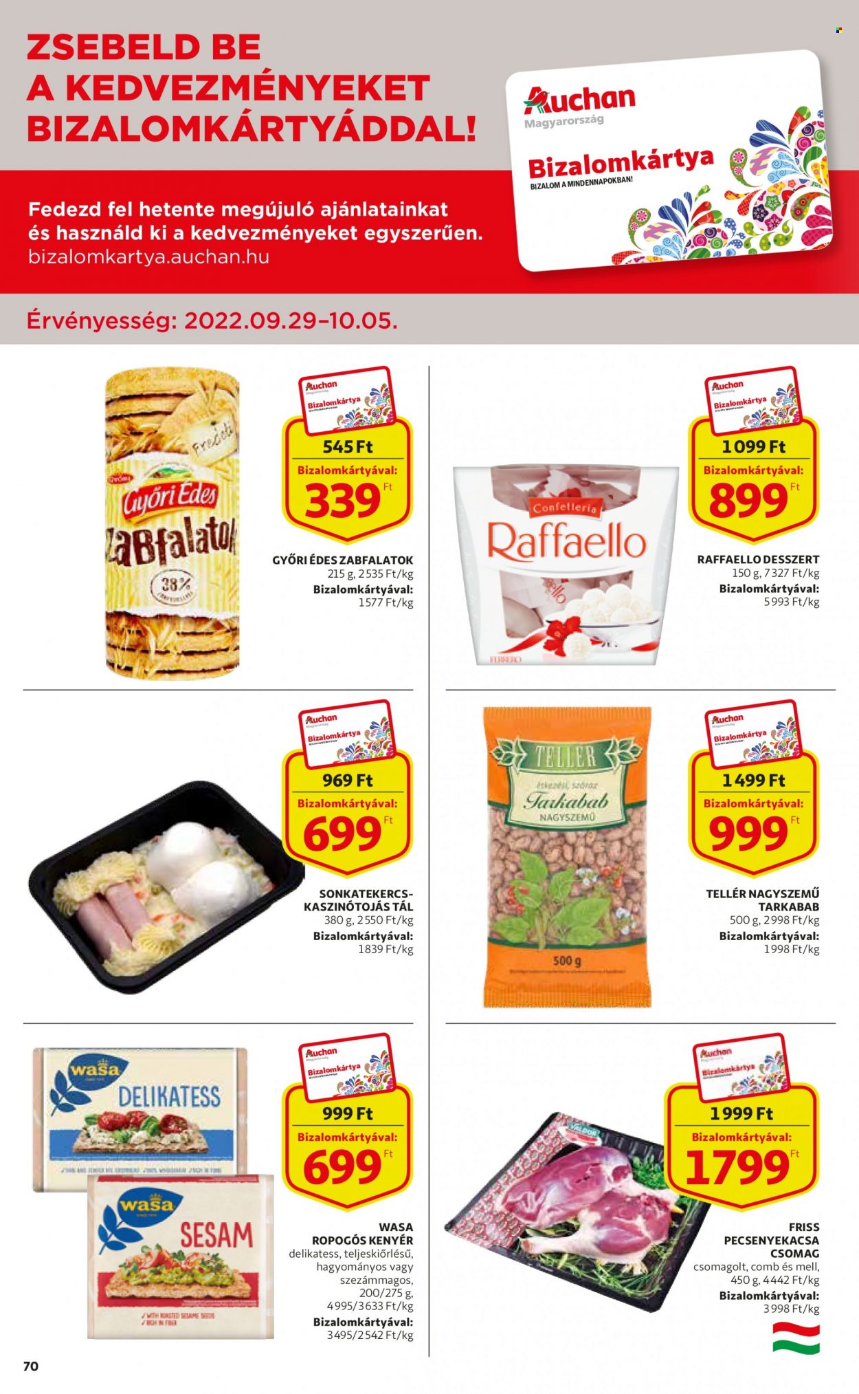 Auchan akciós újságok - 2022.09.29 - 2022.10.05. Oldal 70