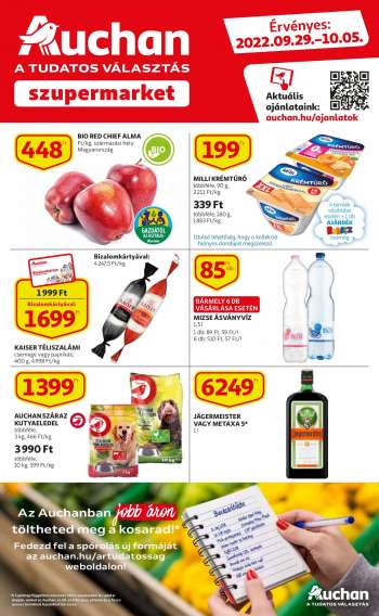 Újság Auchan - 2022.09.29 - 2022.10.05.