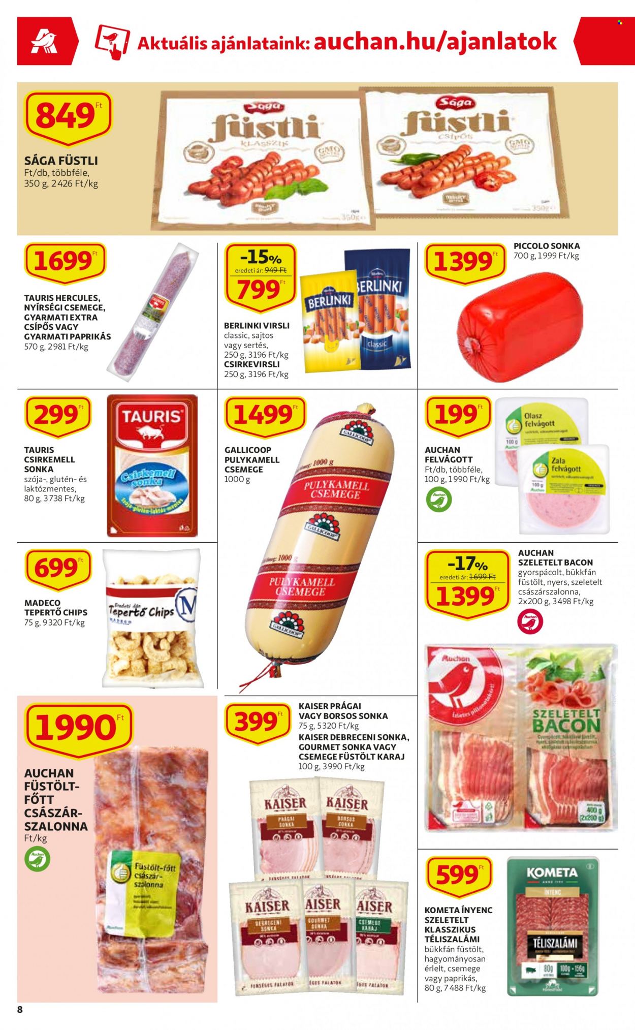 Auchan akciós újságok - 2022.09.29 - 2022.10.05. Oldal 8