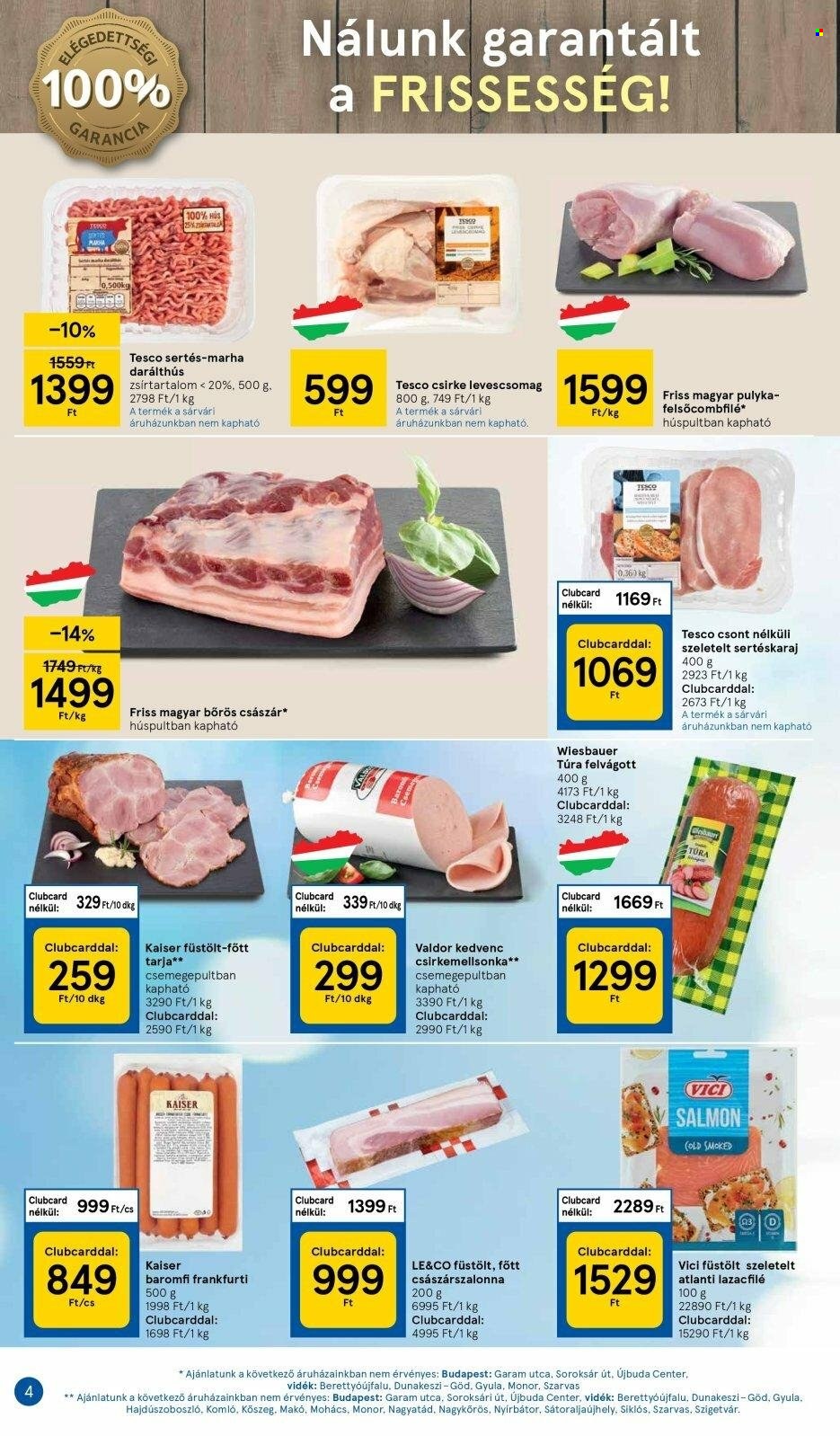 TESCO akciós újságok - 2022.09.29 - 2022.10.05. Oldal 4
