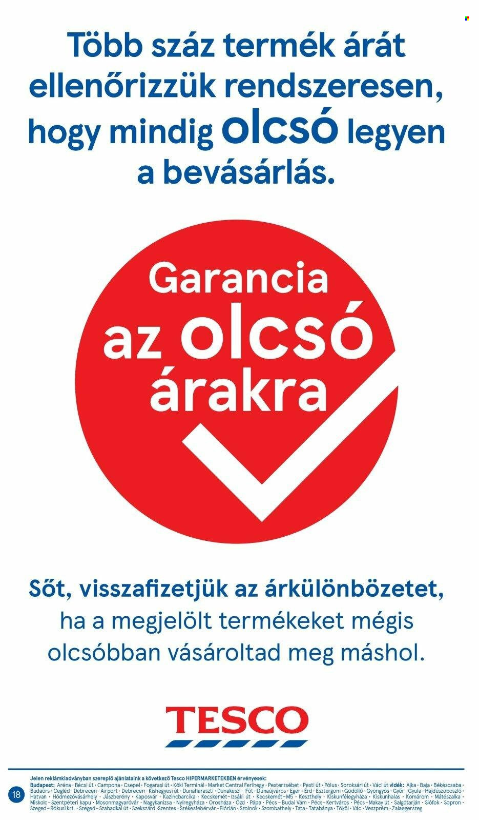 TESCO akciós újságok - 2022.09.29 - 2022.10.05. Oldal 18