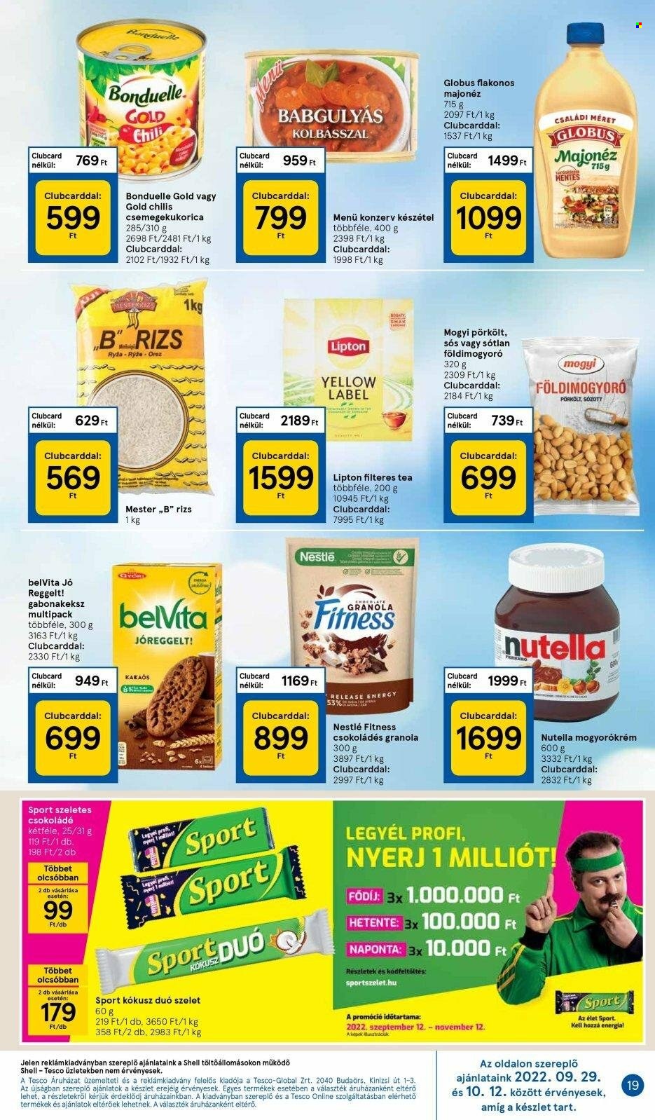 TESCO akciós újságok - 2022.09.29 - 2022.10.05. Oldal 19