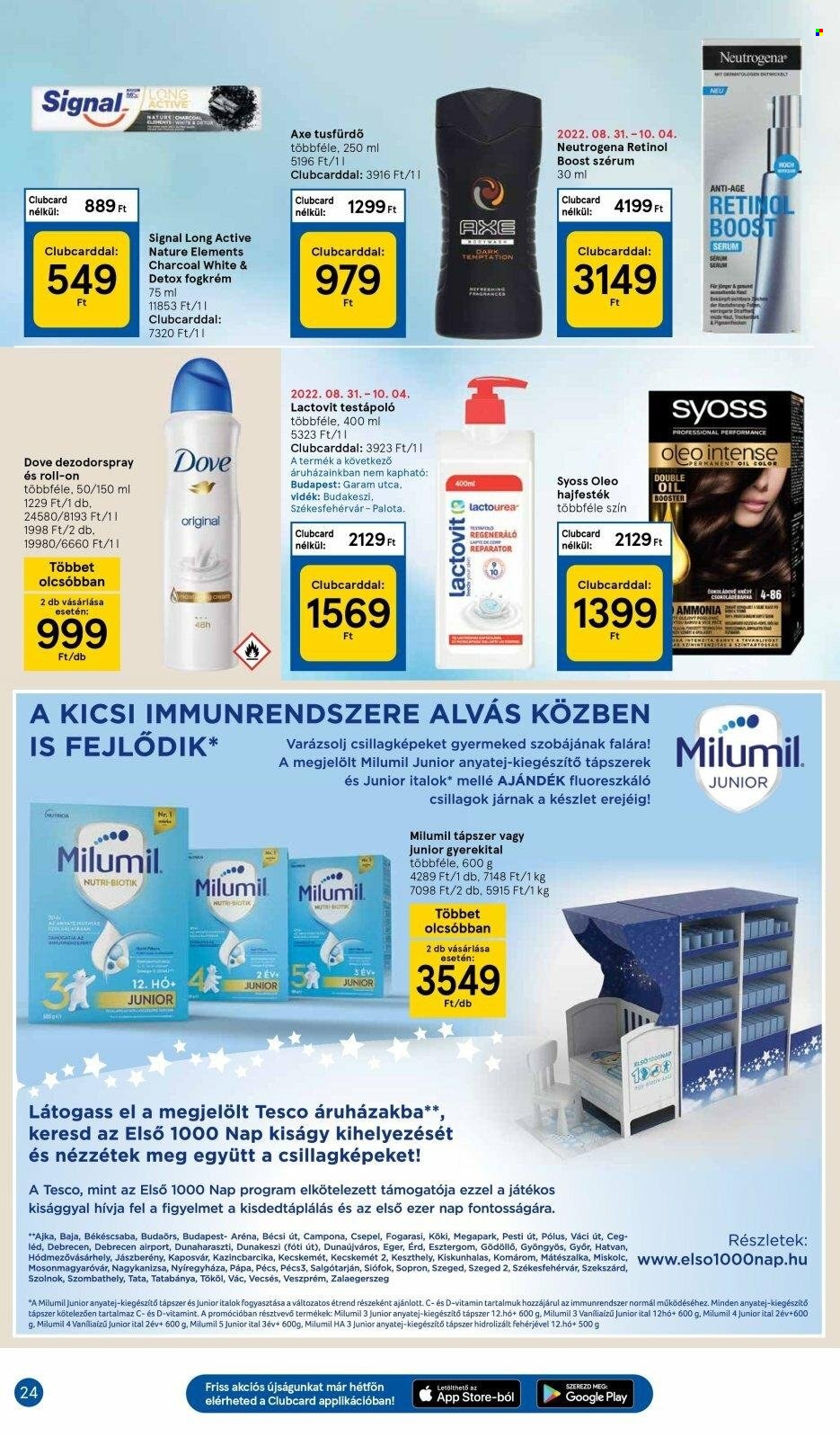 TESCO akciós újságok - 2022.09.29 - 2022.10.05. Oldal 24