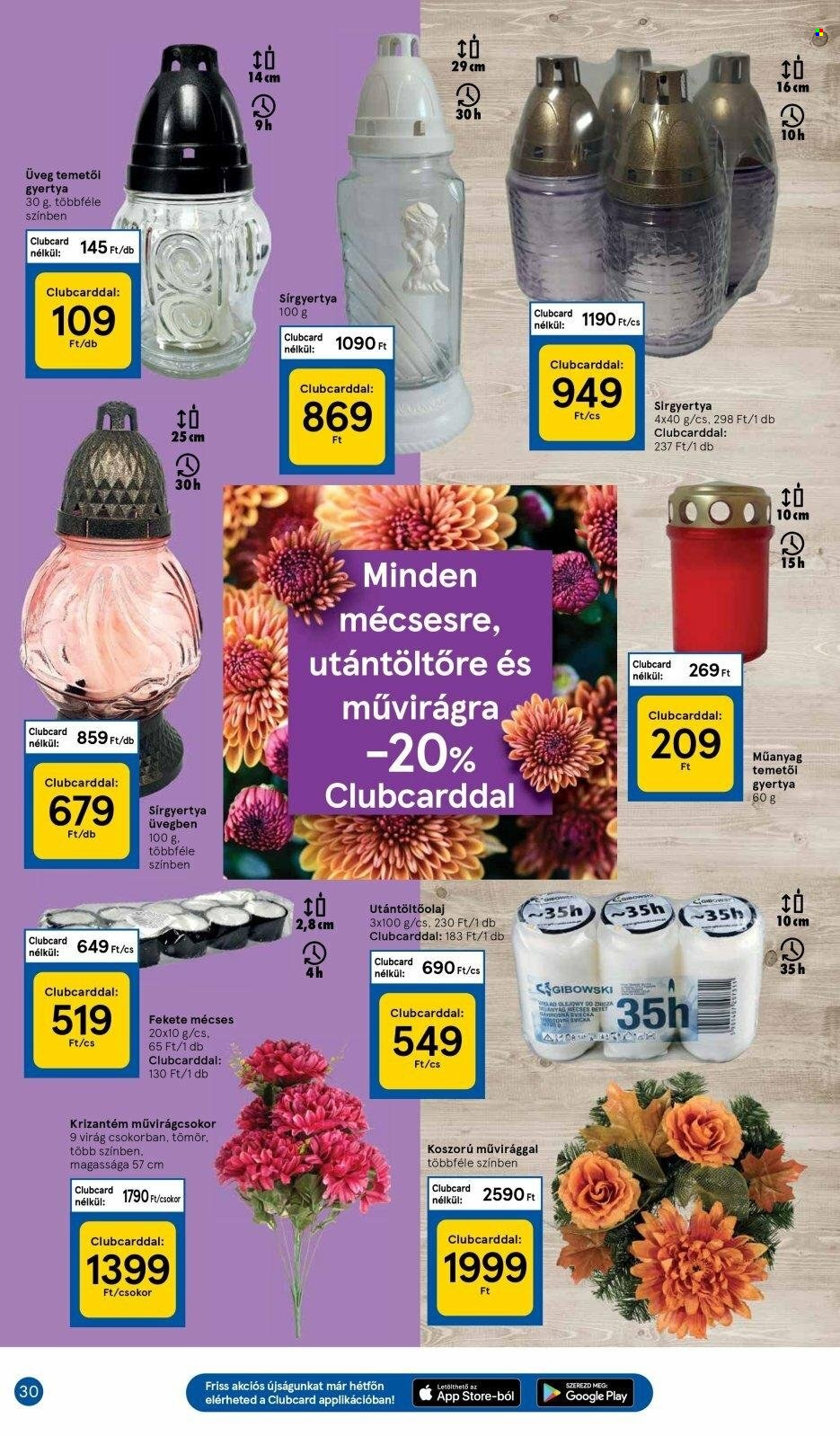 TESCO akciós újságok - 2022.09.29 - 2022.10.05. Oldal 30