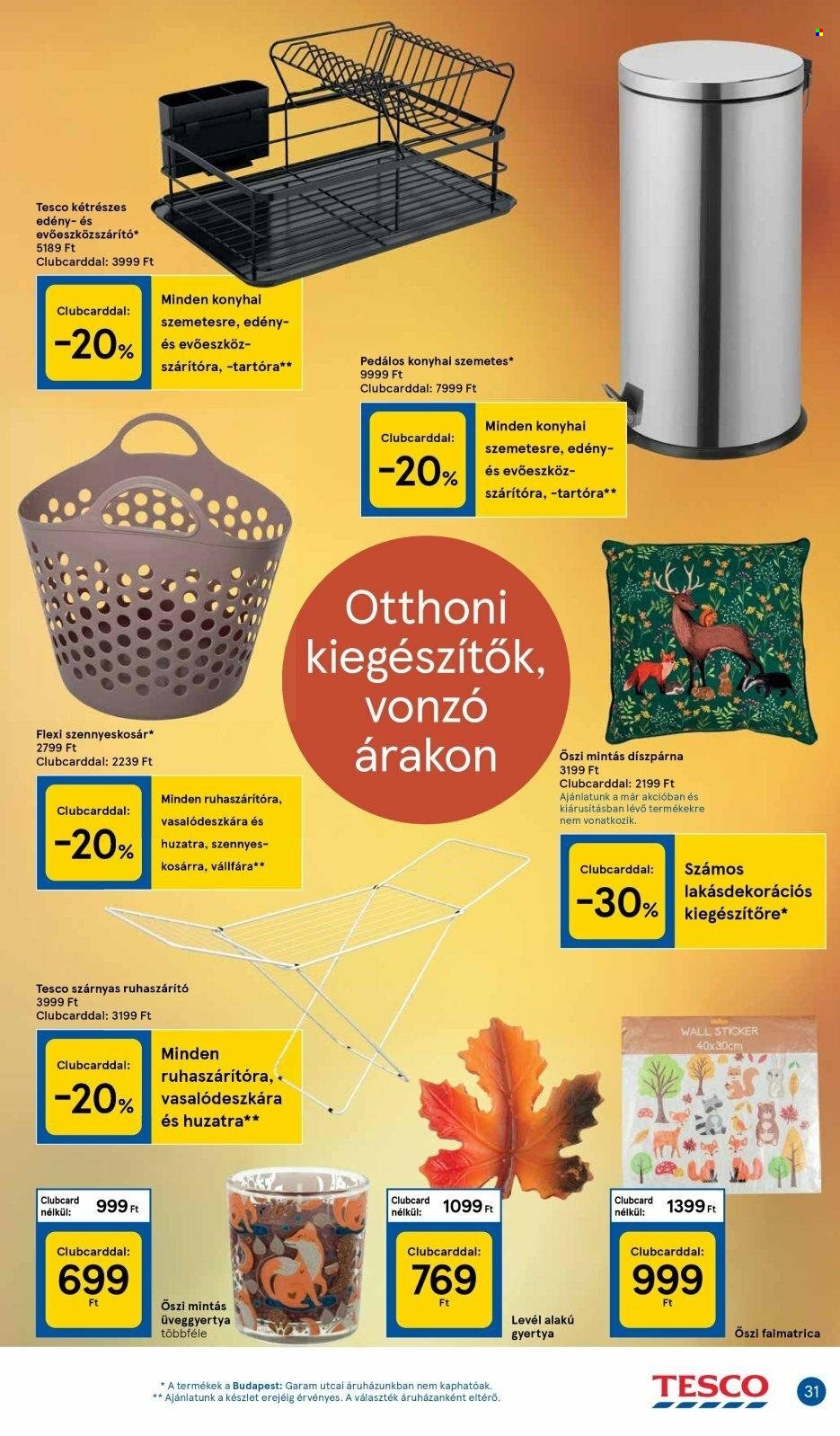TESCO akciós újságok - 2022.09.29 - 2022.10.05. Oldal 31