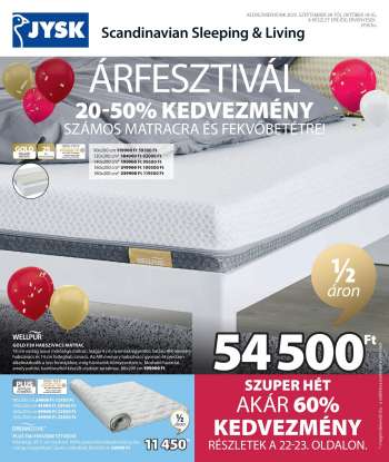 Újság JYSK - 2022.09.28 - 2022.10.18.